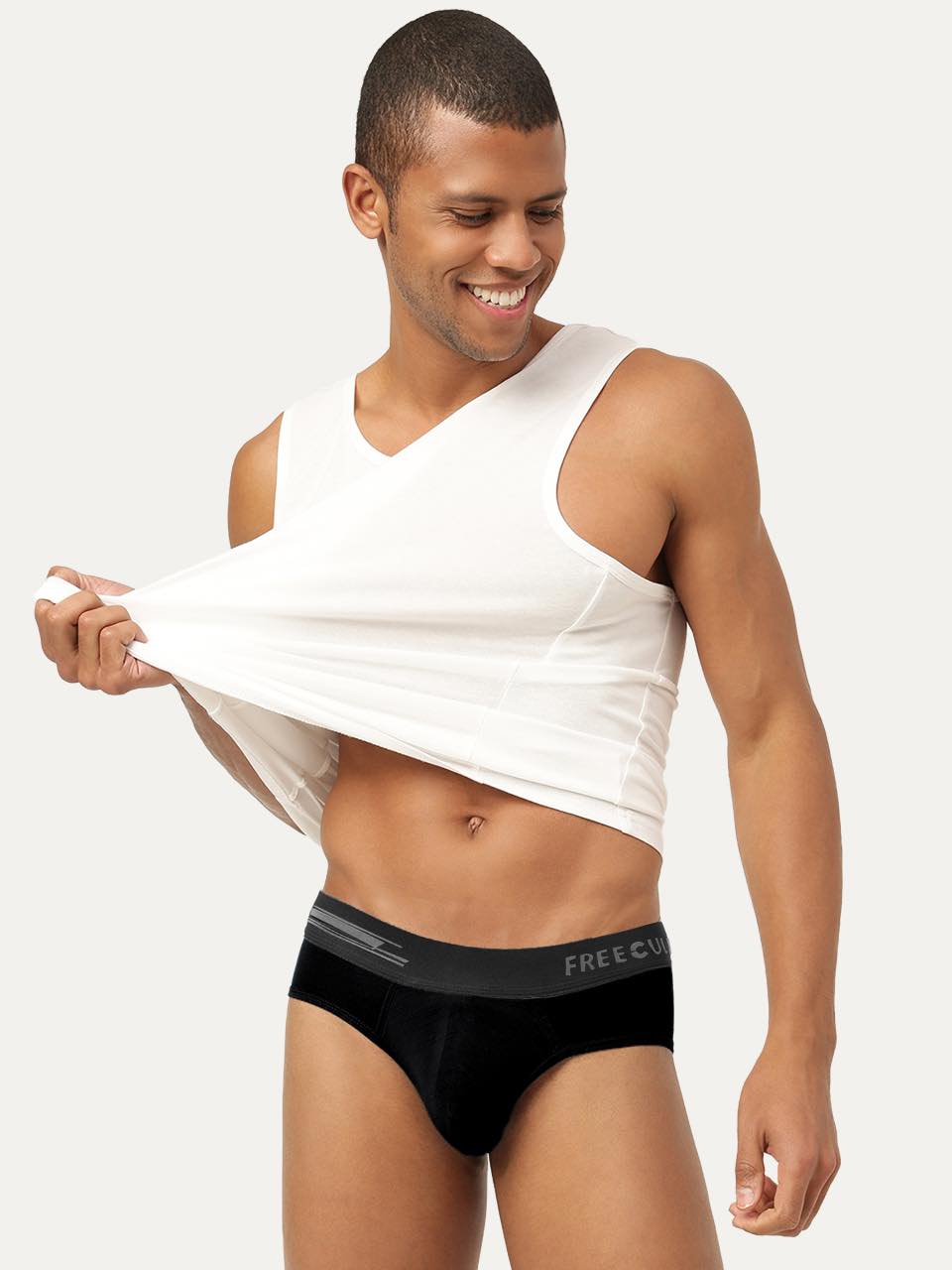 Men's Anti-Bacterial Micro Modal Brief in Contrast Waistband (Pack of 1)