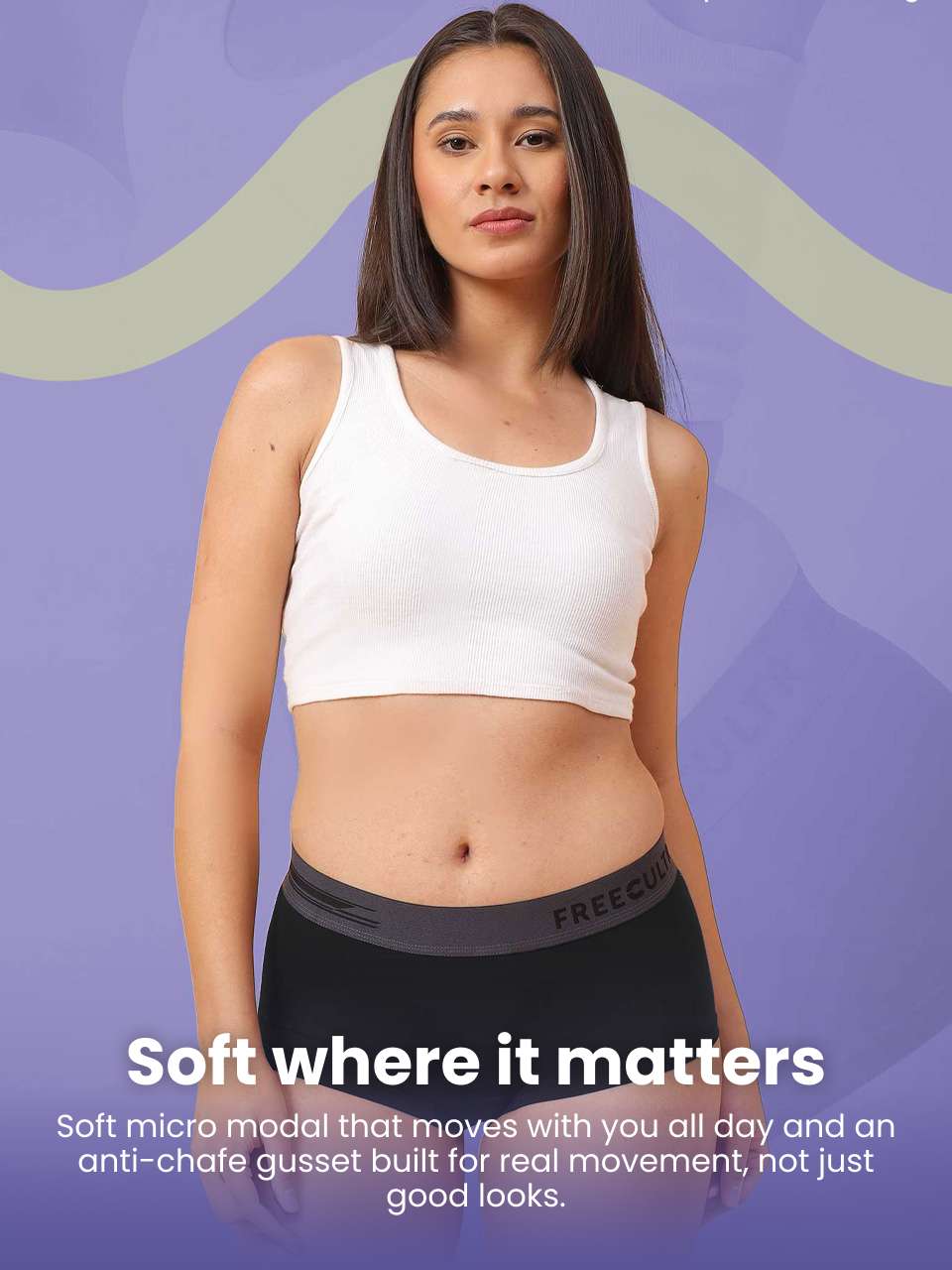 Women Micro Modal Boxer Brief (Pack of 1)