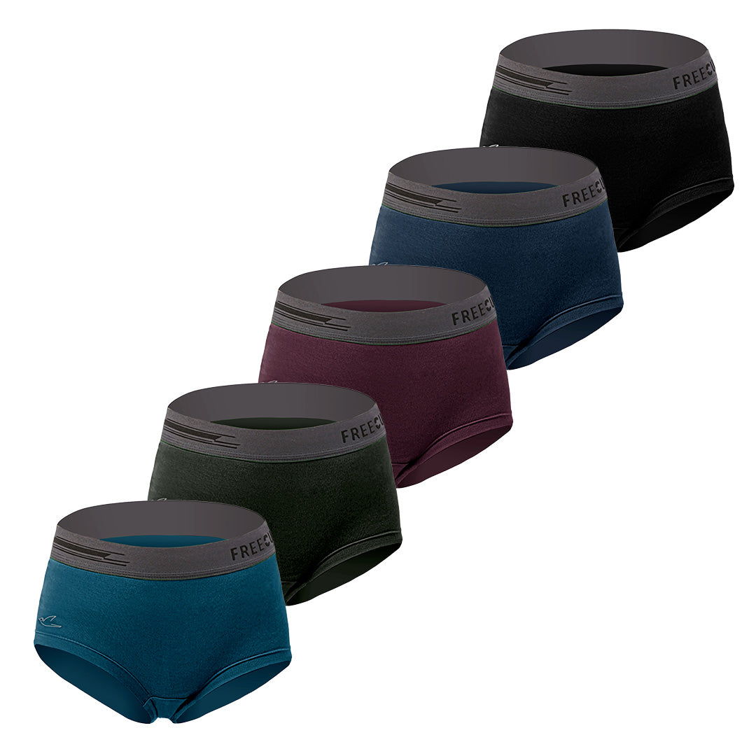 Women's Micro Modal Boxer Brief (Pack of 5)