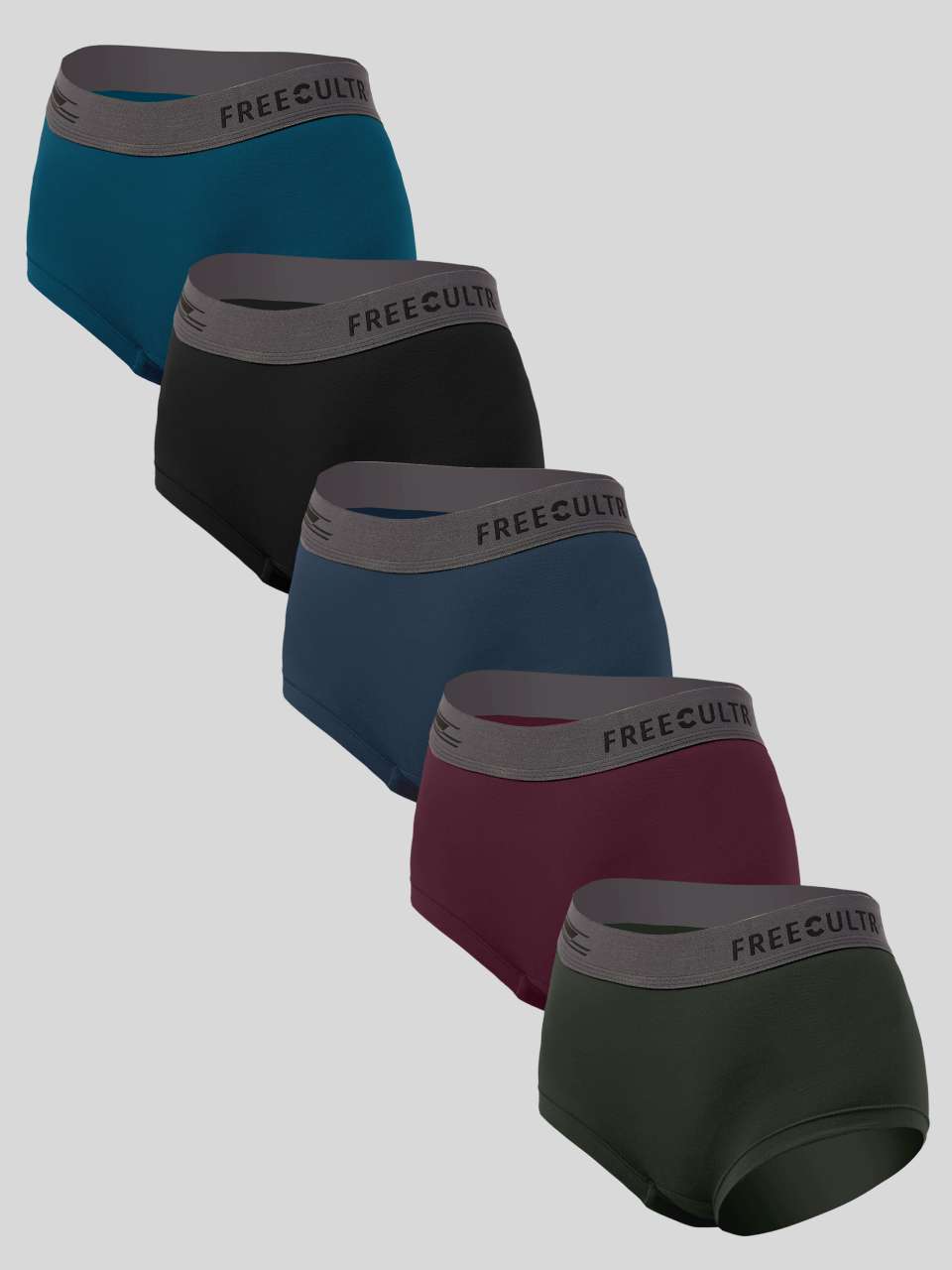 Women's Micro Modal Boxer Brief (Pack of 5)
