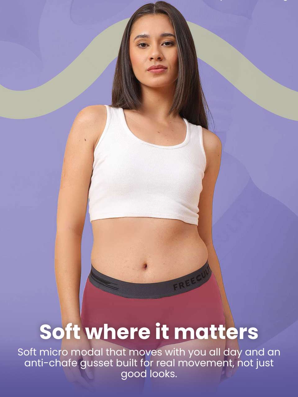 Women's Micro Modal Boxer Briefs (Pack of 6)