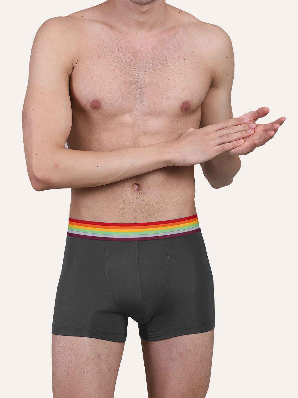 Pride Edition - Men's Anti-Bacterial Micro Modal Trunk (Pack of 1)
