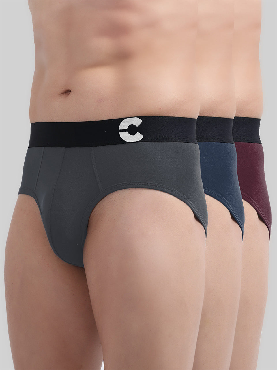 Men's Anti-Bacterial Micro Modal Brief (Pack of 3)