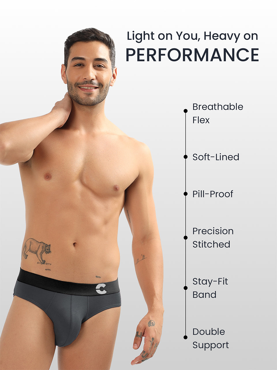 Men's Anti-Bacterial Micro Modal Brief (Pack of 1)
