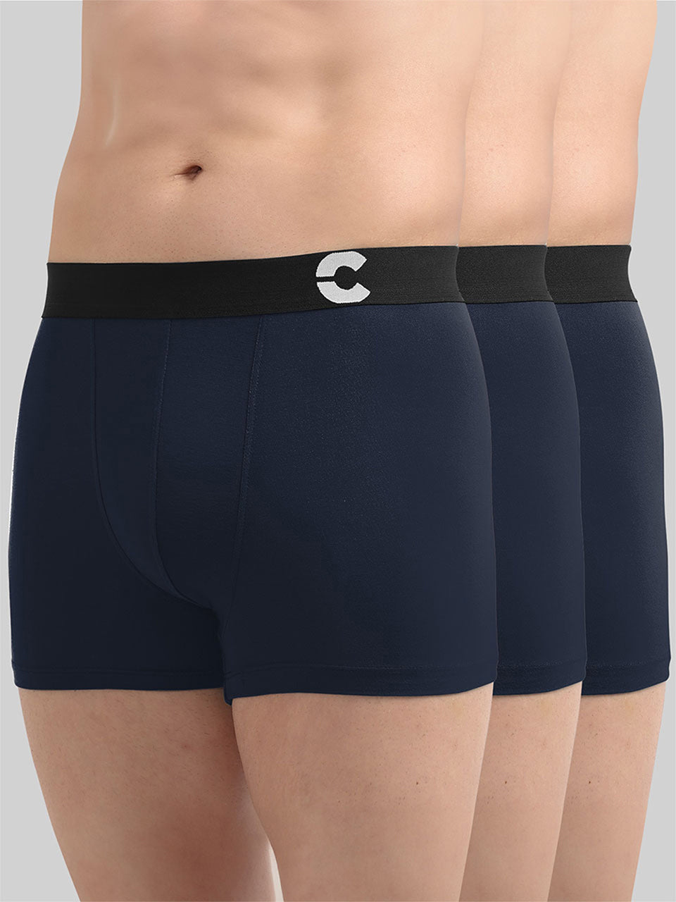 Men's Anti-Bacterial Micro Modal Trunk (Pack of 3)