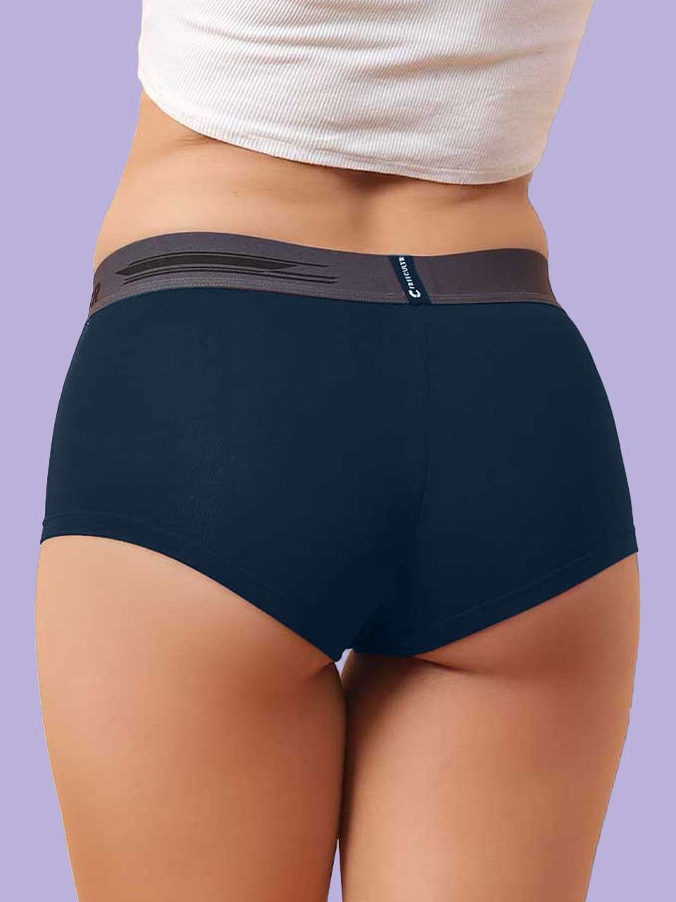 Women Micro Modal Boxer Brief (Pack of 1)