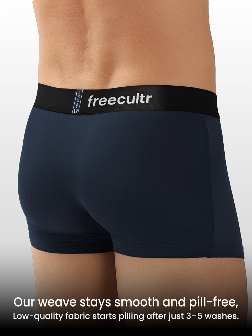 Men's Anti-Bacterial Micro Modal Trunk (Pack of 3)