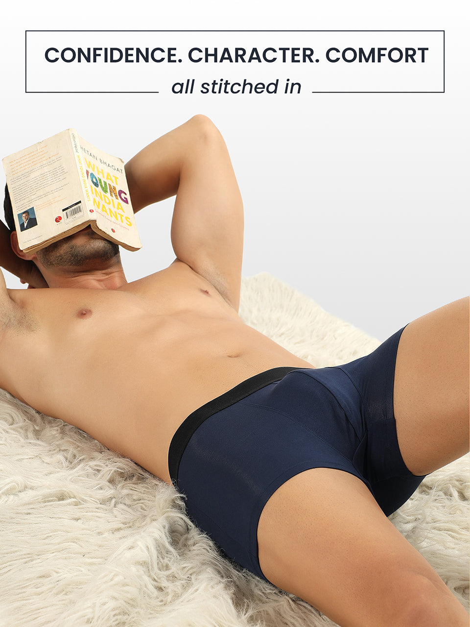 Men's Anti-Bacterial Micro Modal Trunk (Pack of 3)