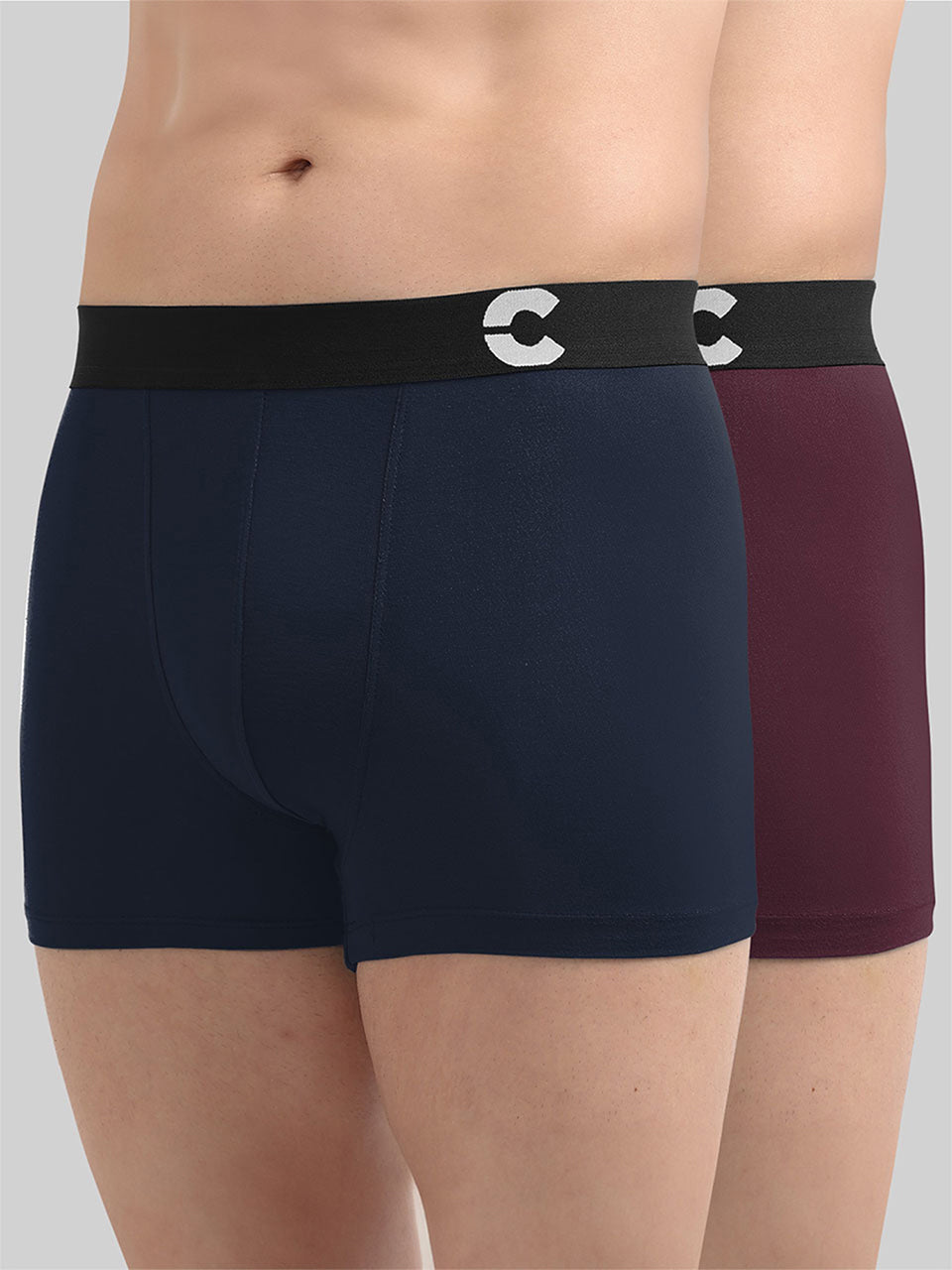 Men's Anti-Bacterial Micro Modal Trunk (Pack of 2)