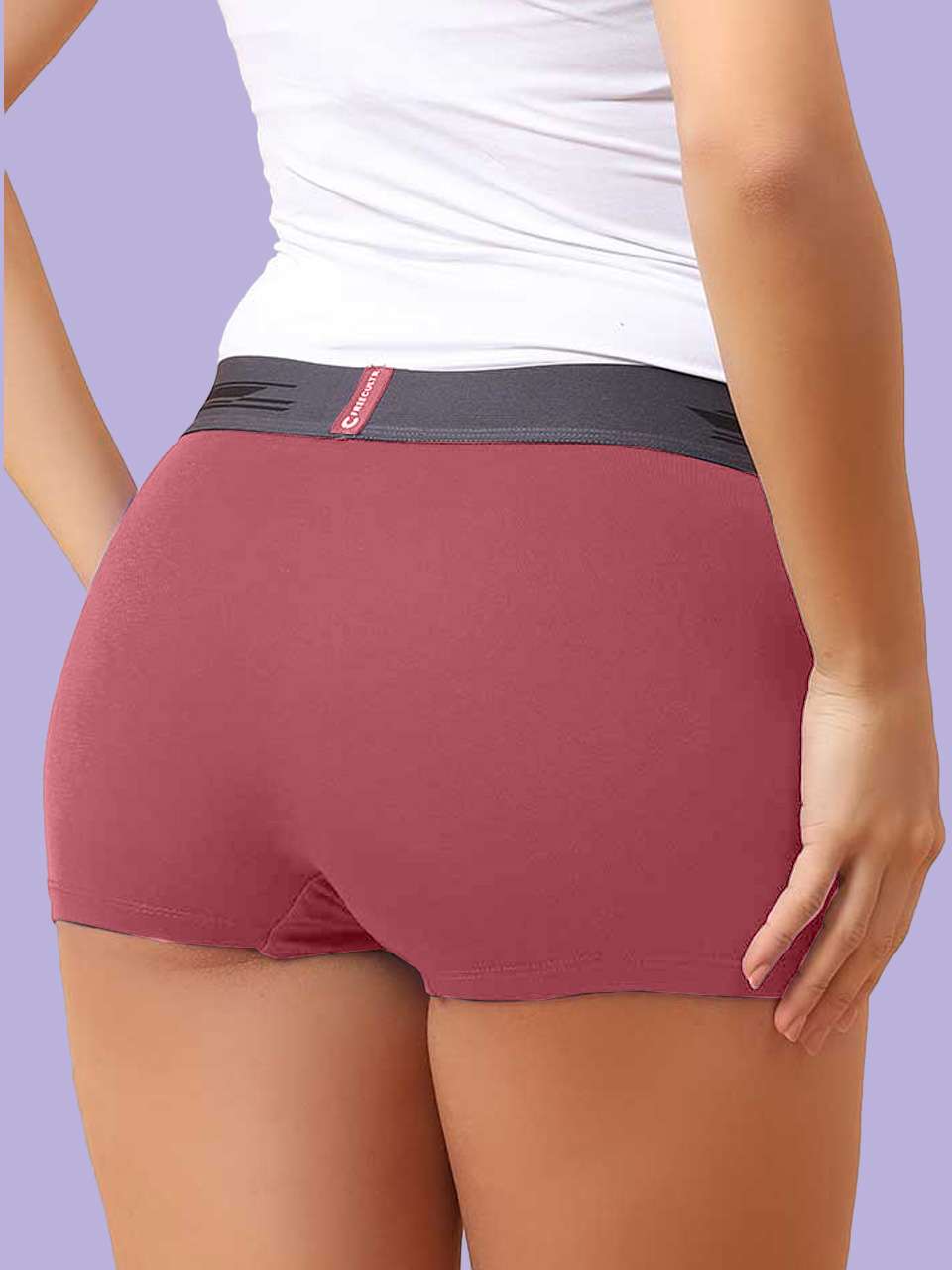 Women's Micro Modal Boy Shorts (Pack of 1)