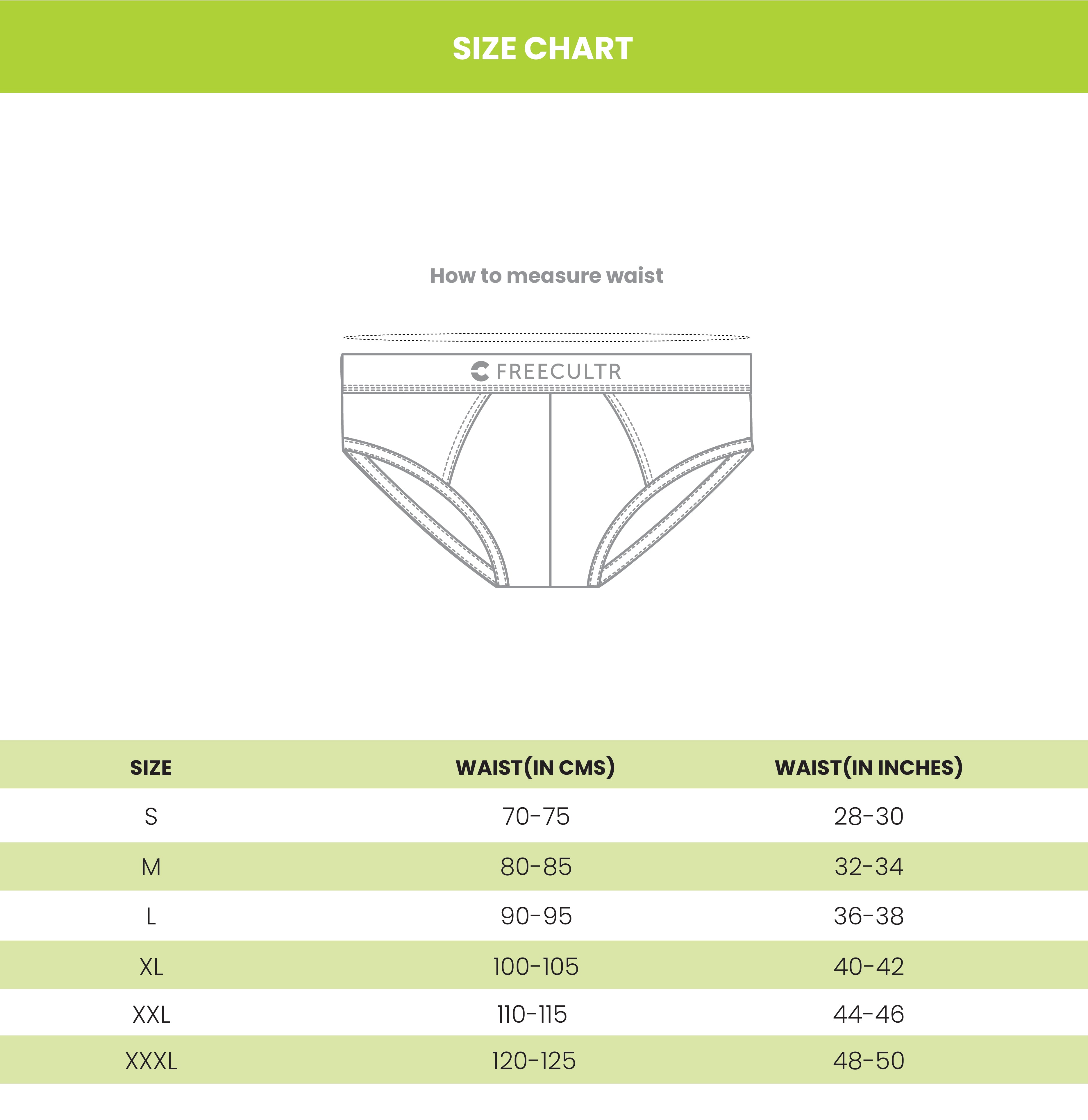 size chart image