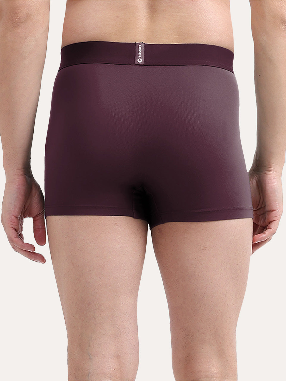 Men's Anti-Bacterial Micro Modal Trunk in Solid Waistband (Pack of 2)