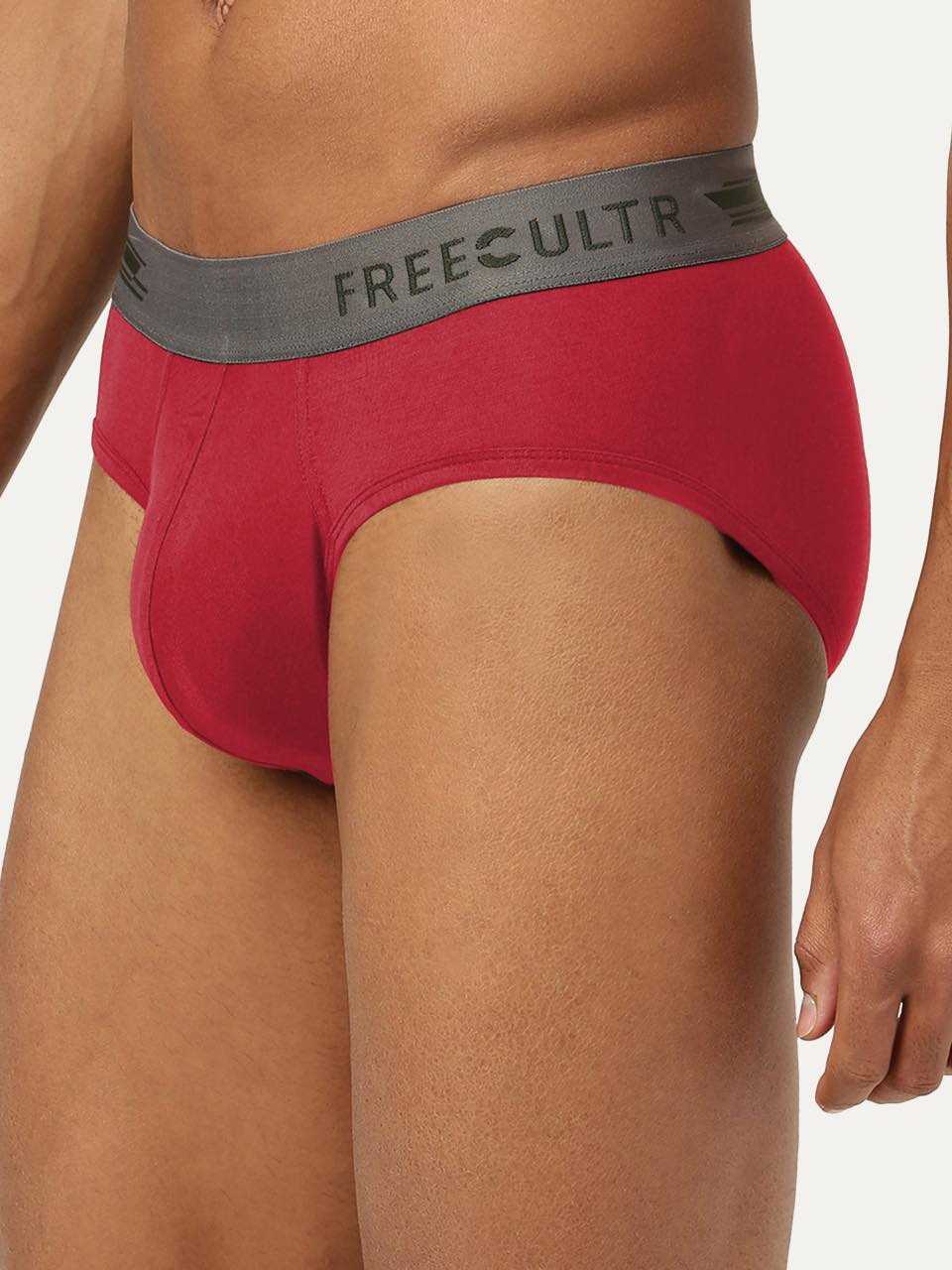 Men's Anti-Bacterial Micro Modal Brief in Contrast Waistband (Pack of 1)