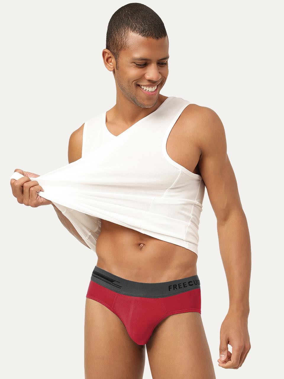 Men's Anti-Bacterial Micro Modal Brief in Contrast Waistband (Pack of 1)