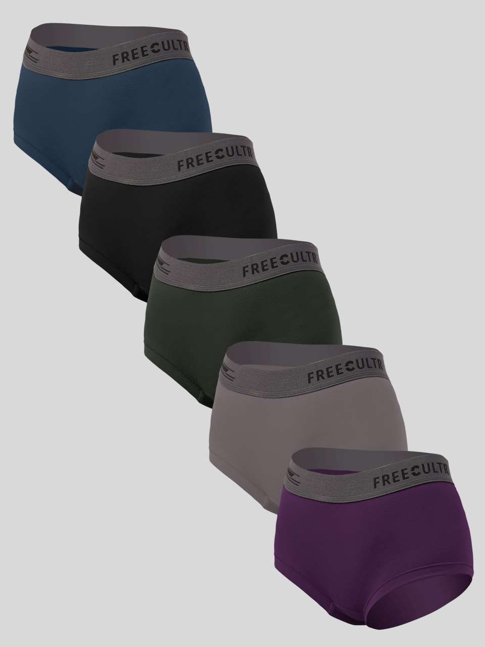 Women's Micro Modal Boxer Brief (Pack of 5)