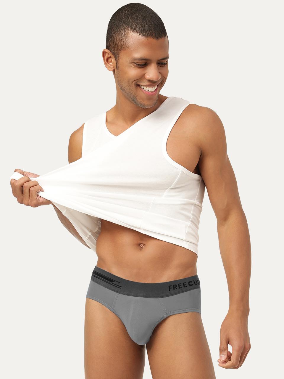 Men's Anti-Bacterial Micro Modal Brief in Contrast Waistband (Pack of 1)