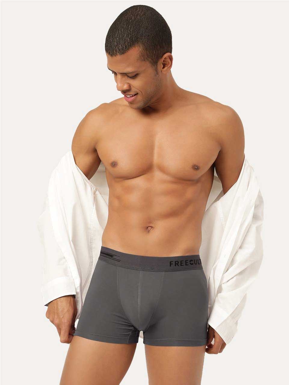 Men's Anti-Bacterial Micro Modal Trunk (Pack of 3)