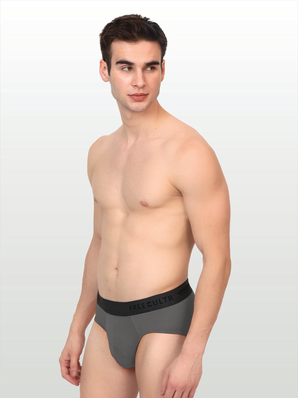 Men's Anti-Bacterial Micro Modal Brief in Contrast Waistband (Pack of 1)