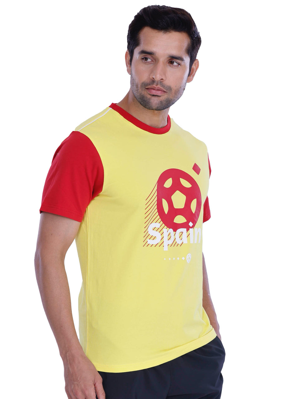 FIFA Printed BCI Stretch Cotton T-Shirt (Pack of 1)