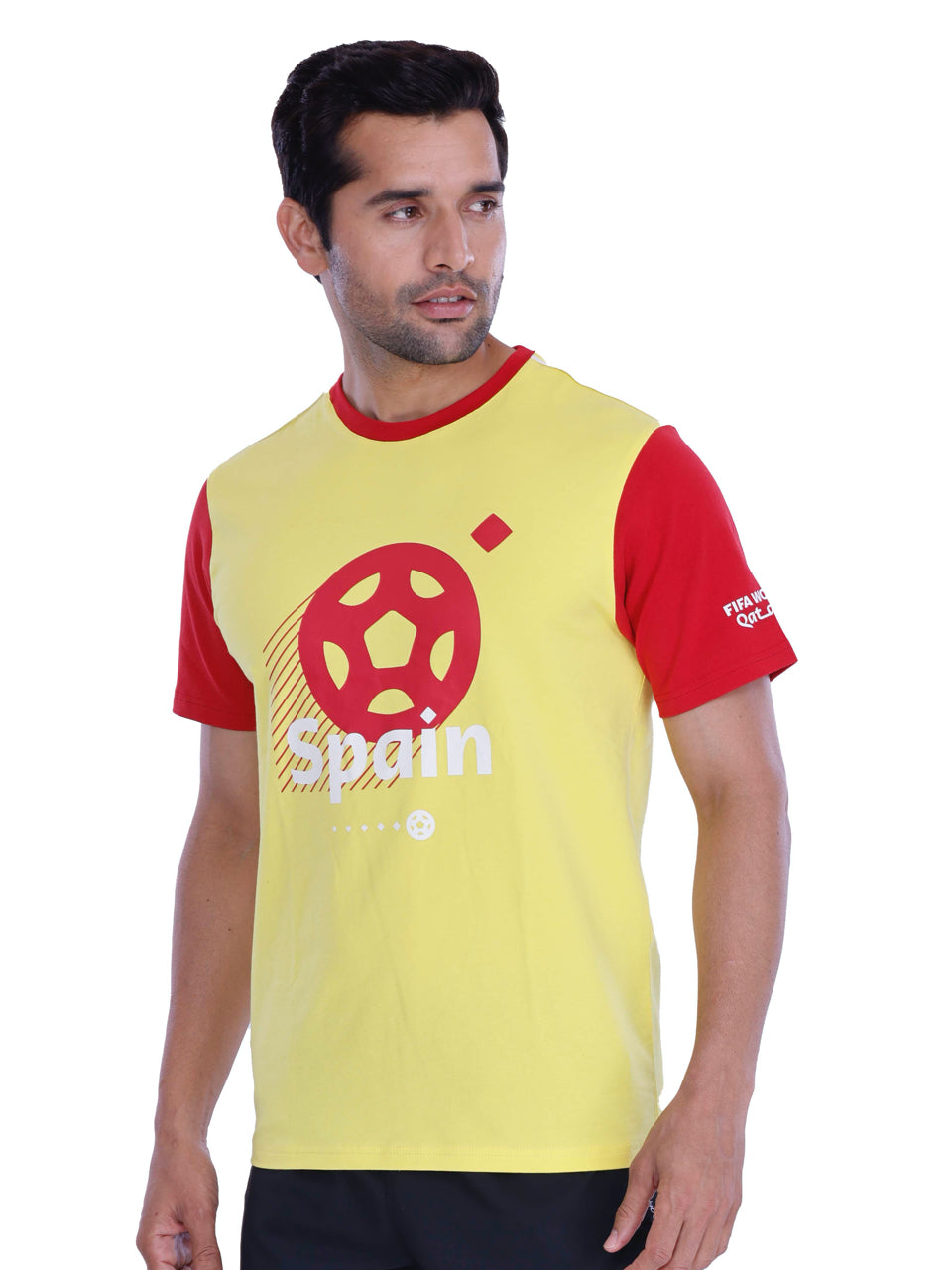 FIFA Printed BCI Stretch Cotton T-Shirt (Pack of 1)