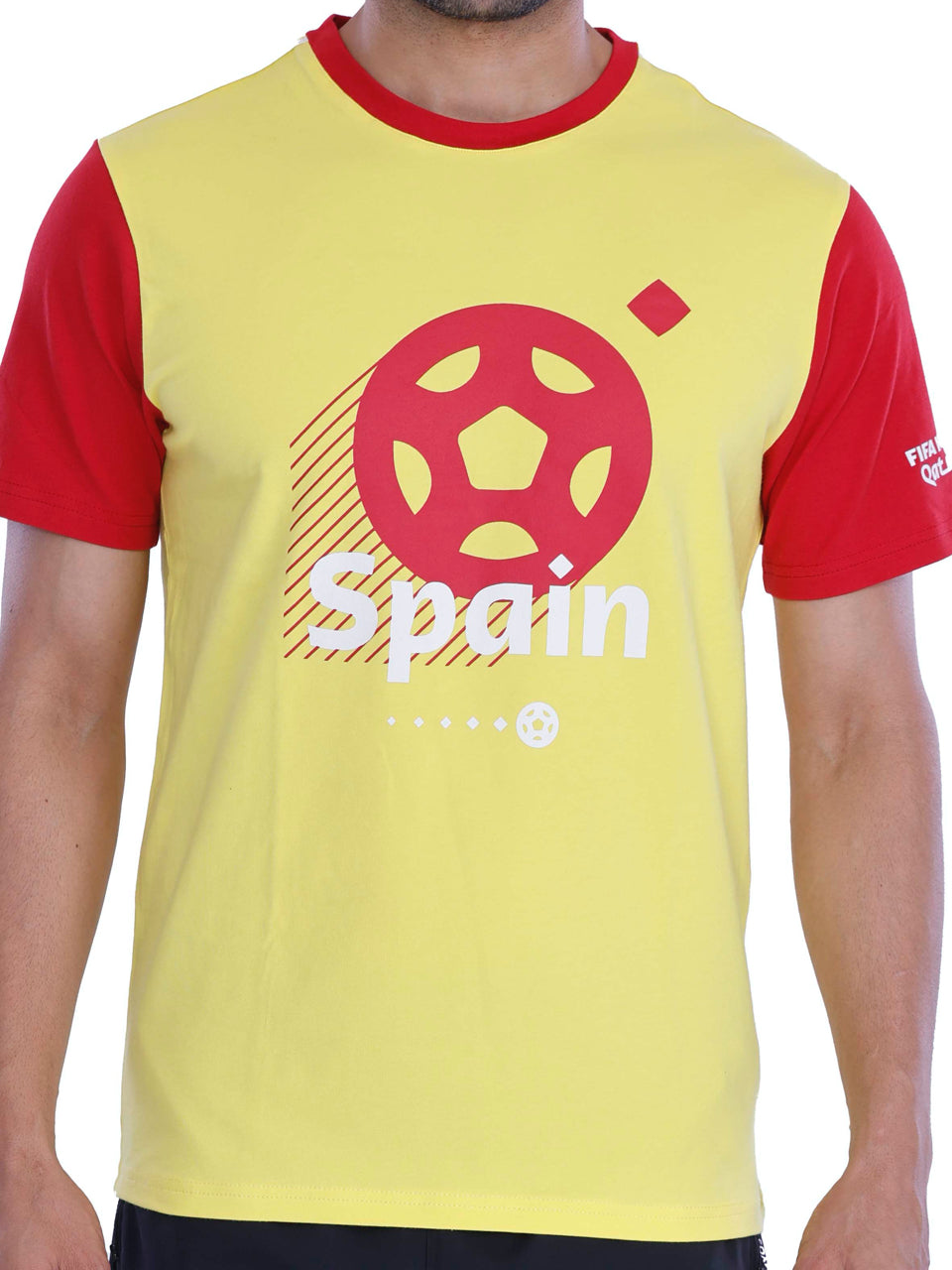 FIFA Printed BCI Stretch Cotton T-Shirt (Pack of 1)