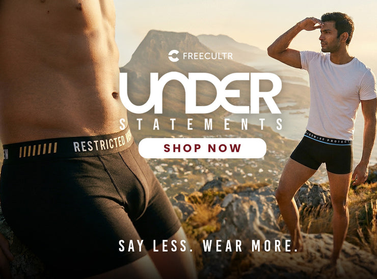 Freecultr under statements collection premium innerwear for men & women