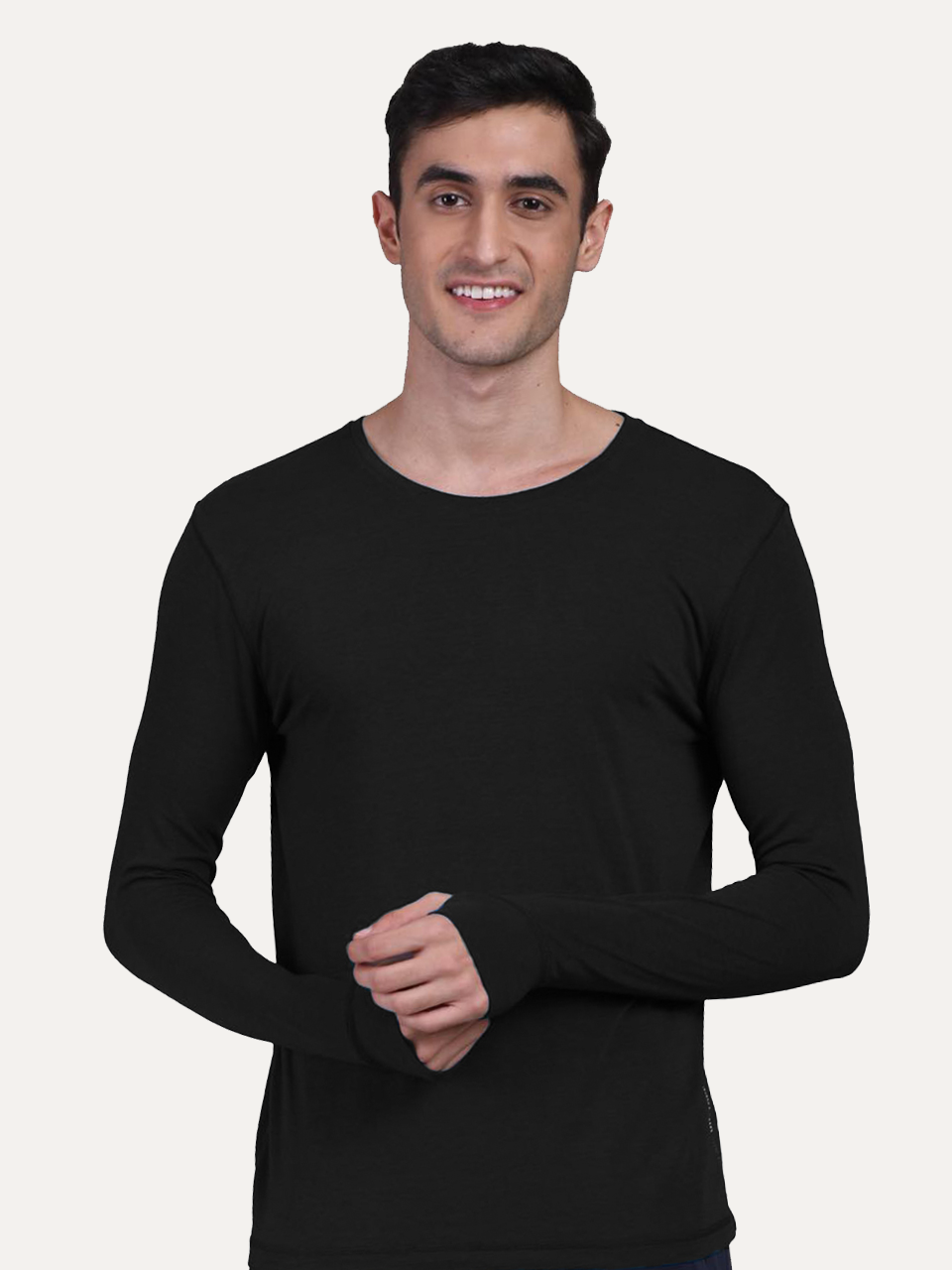 Men's Organic Bamboo Skins (Full Sleeves-Undershirt, Loungewear, Sleepwear) - Pack of 1