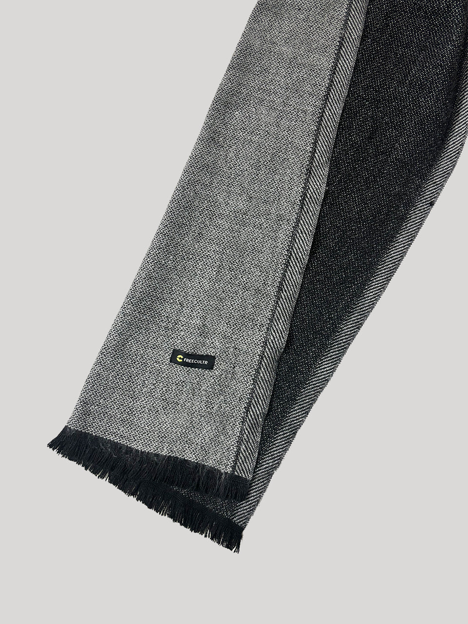 Unisex Acrylic Warm Muffler White