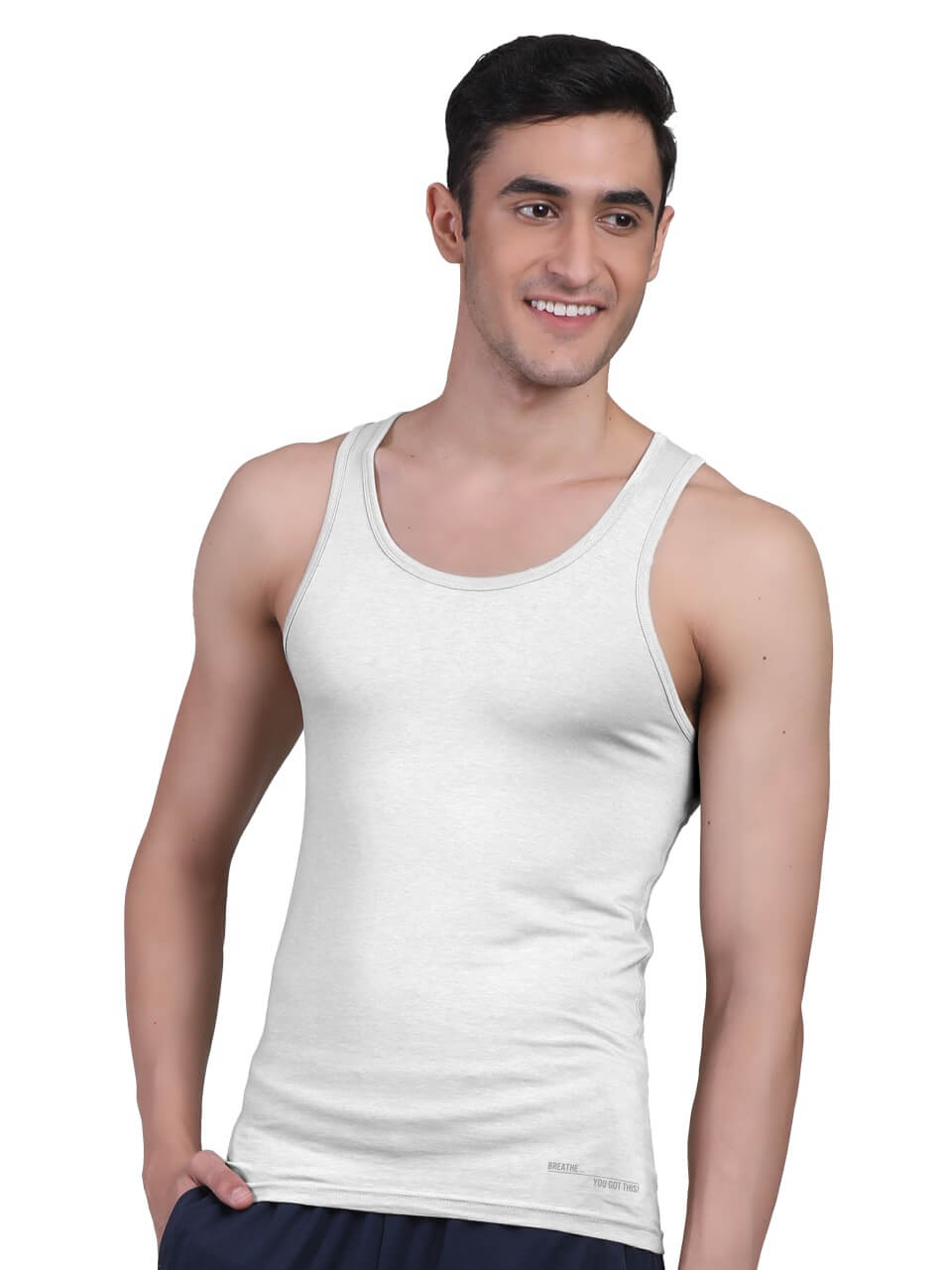 Twin Skin Organic Bamboo Vest - Comfort Fit (Pack of 3) - freecultr.com