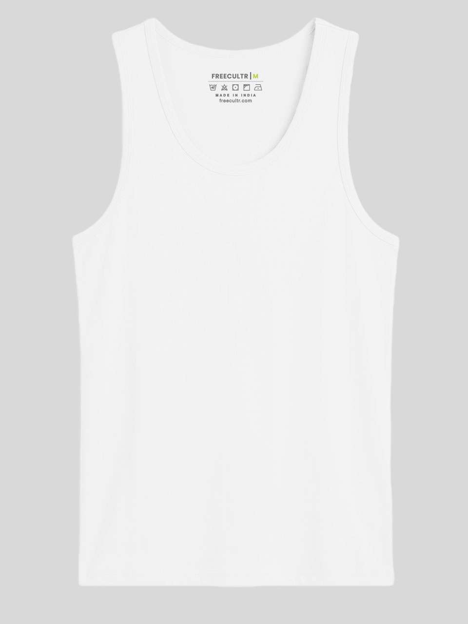 Regular Fit Organic Cotton Comfort Vest for Men-Pack of 1