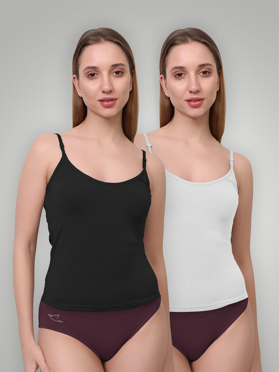 Ultra-Soft Micromodal Camisole Top - Pack of 2