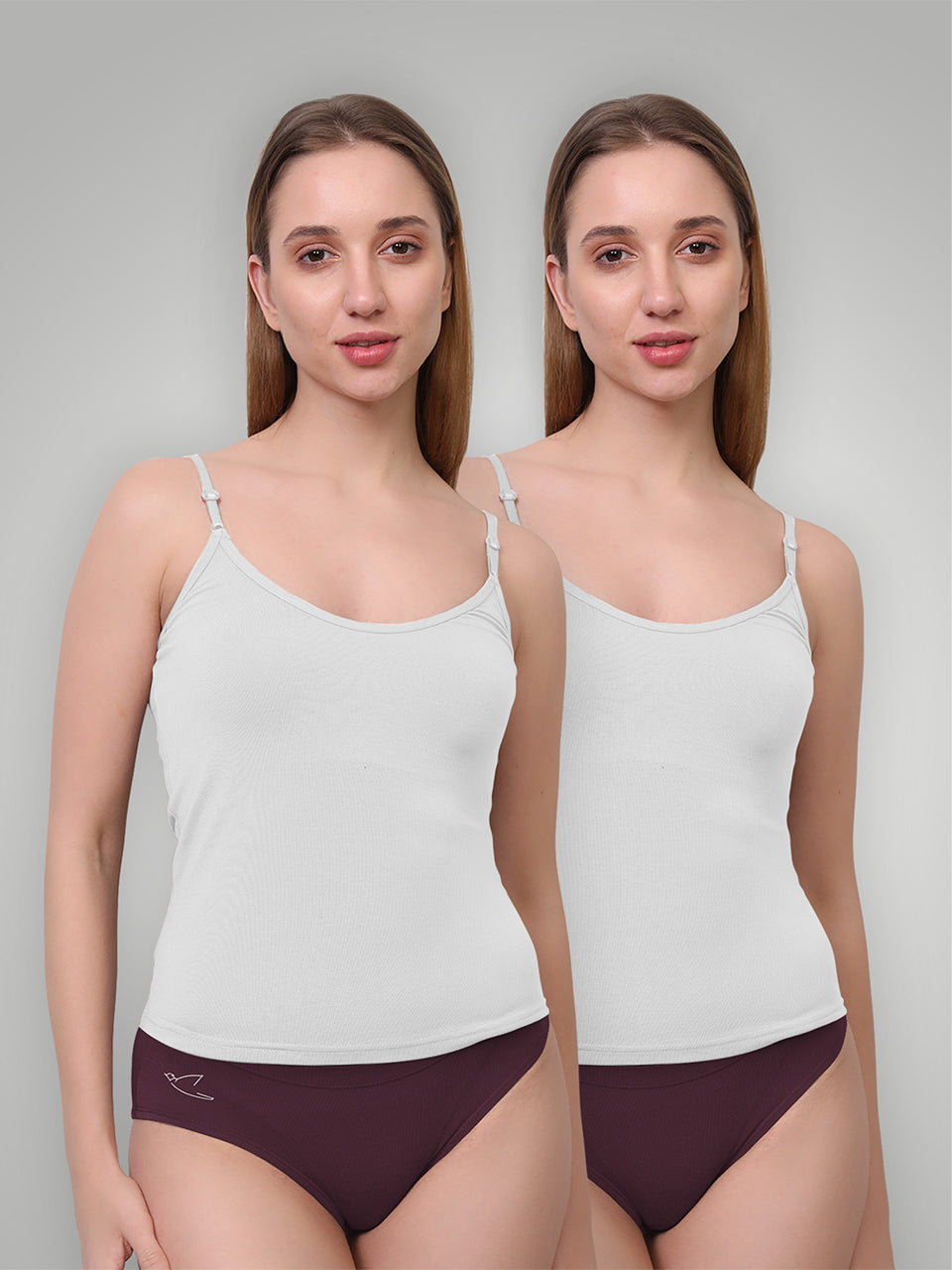 Ultra-Soft Micromodal Camisole Top - Pack of 2