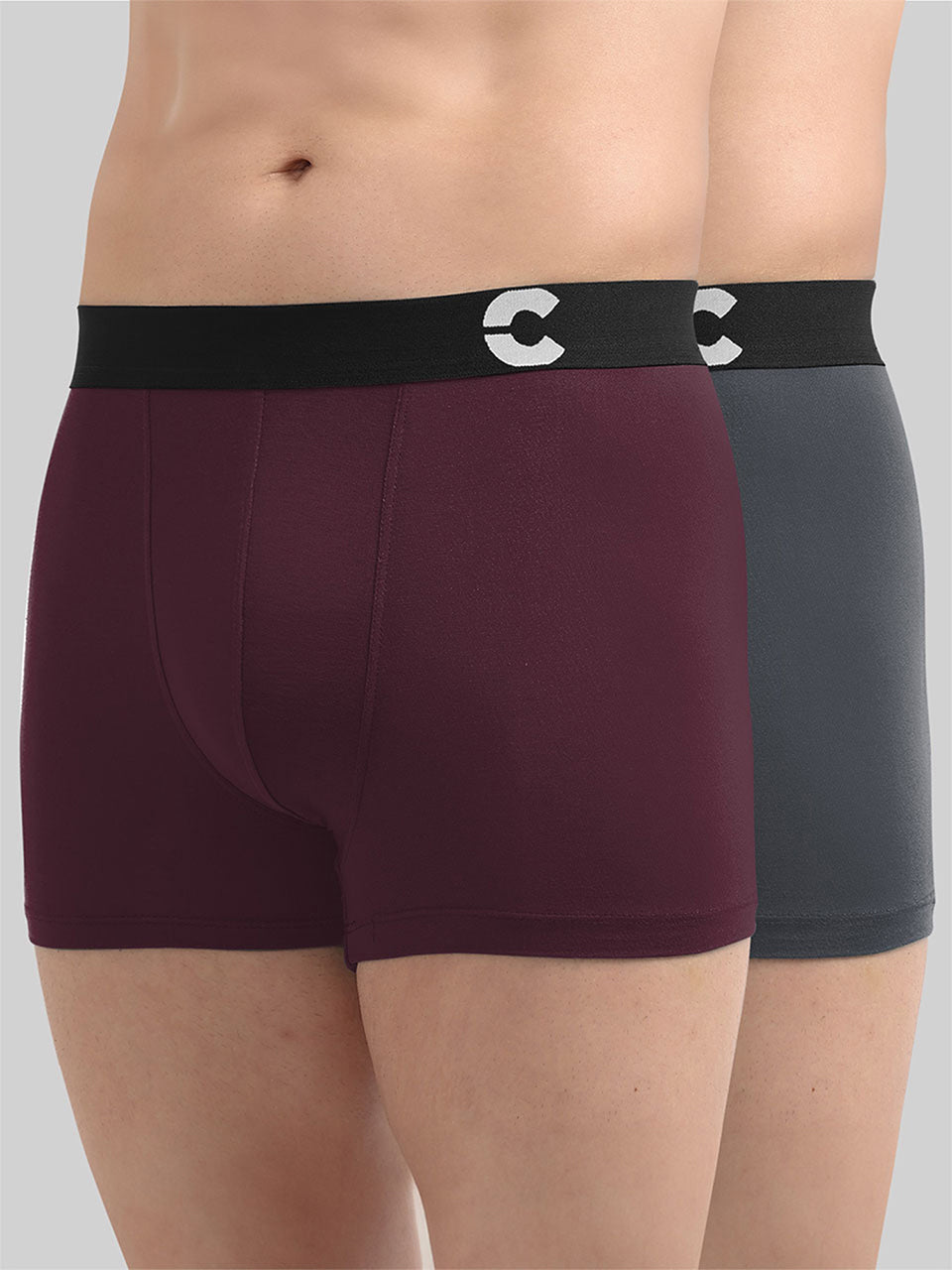 Men's Anti-Bacterial Micro Modal Trunk (Pack of 2)