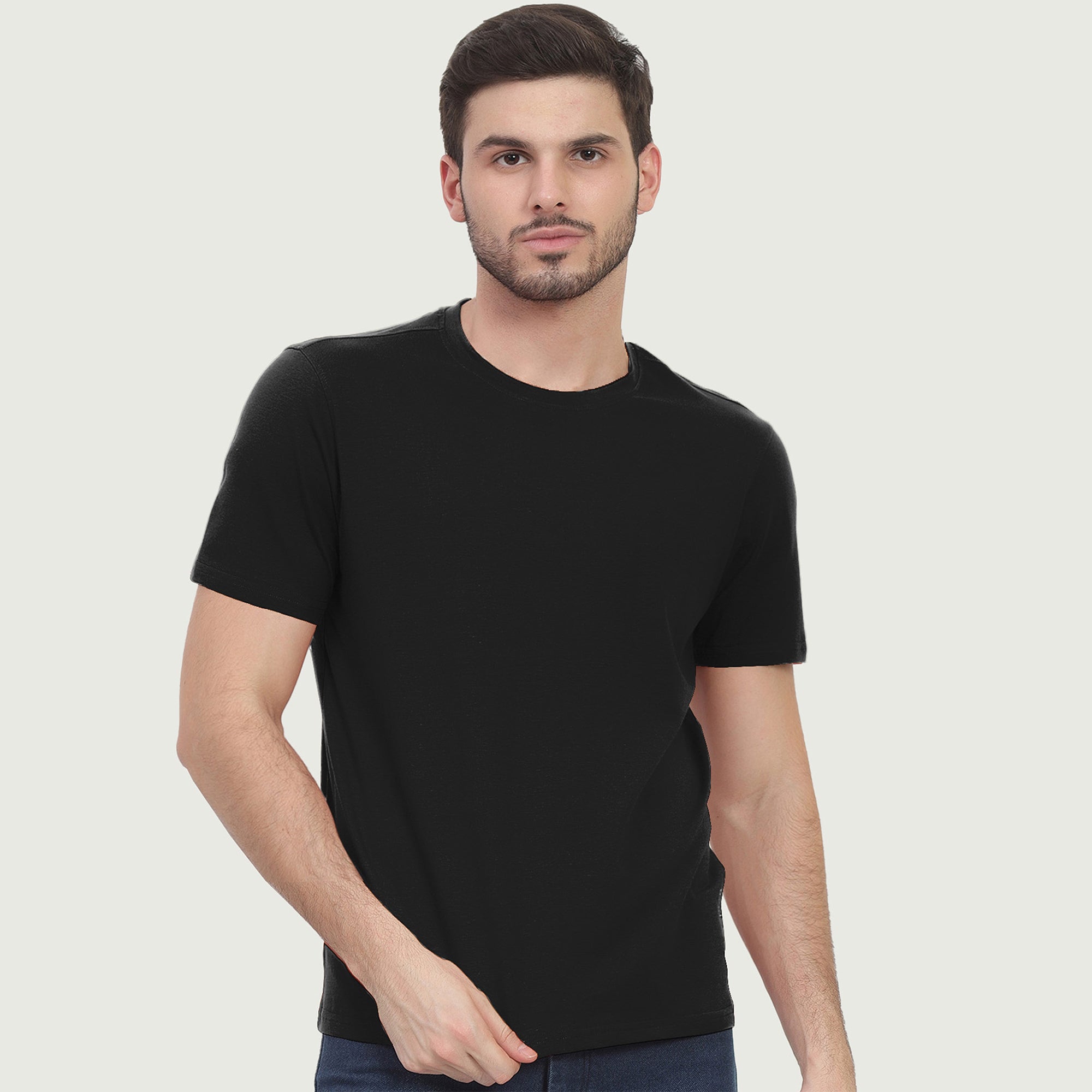 Men’s All-Day Activewear Set: Boxers and Cotton T-Shirt