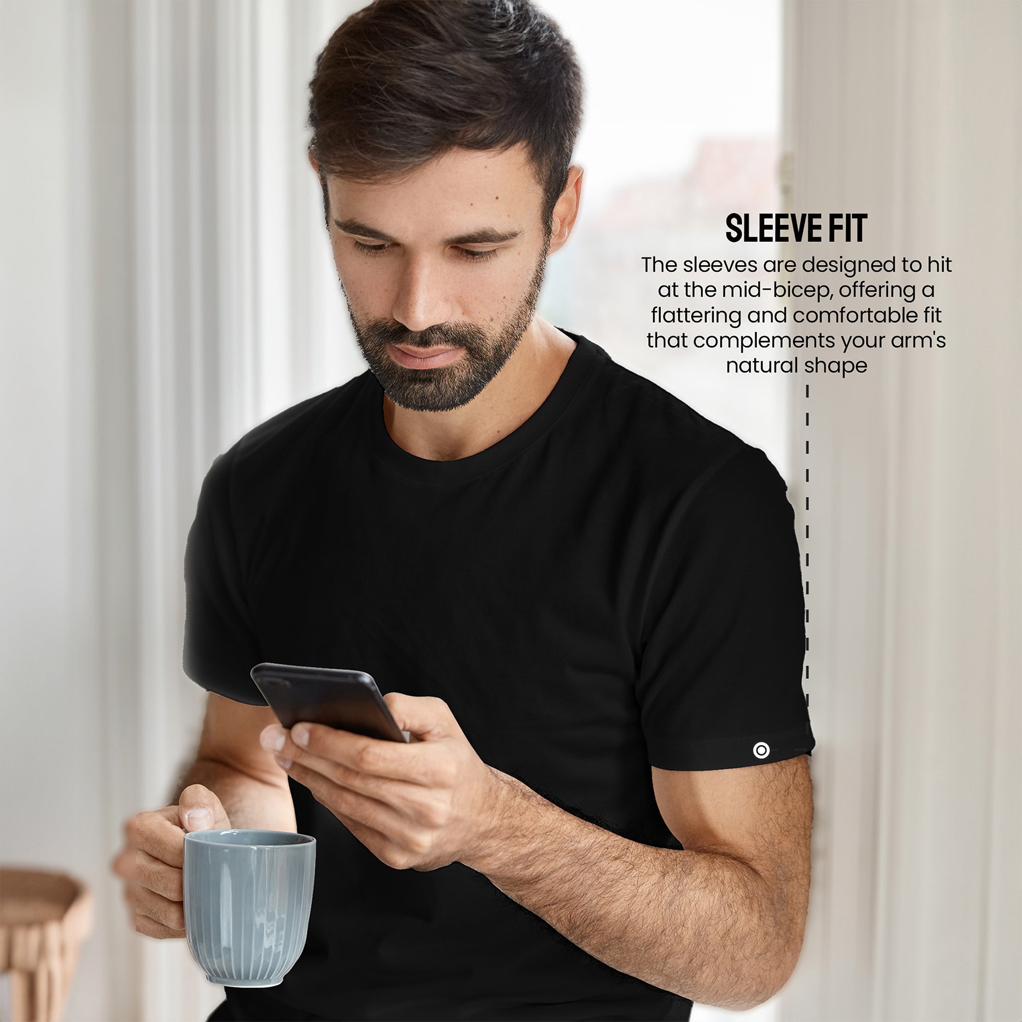 Men’s All-Day Activewear Set: Boxers and Cotton T-Shirt