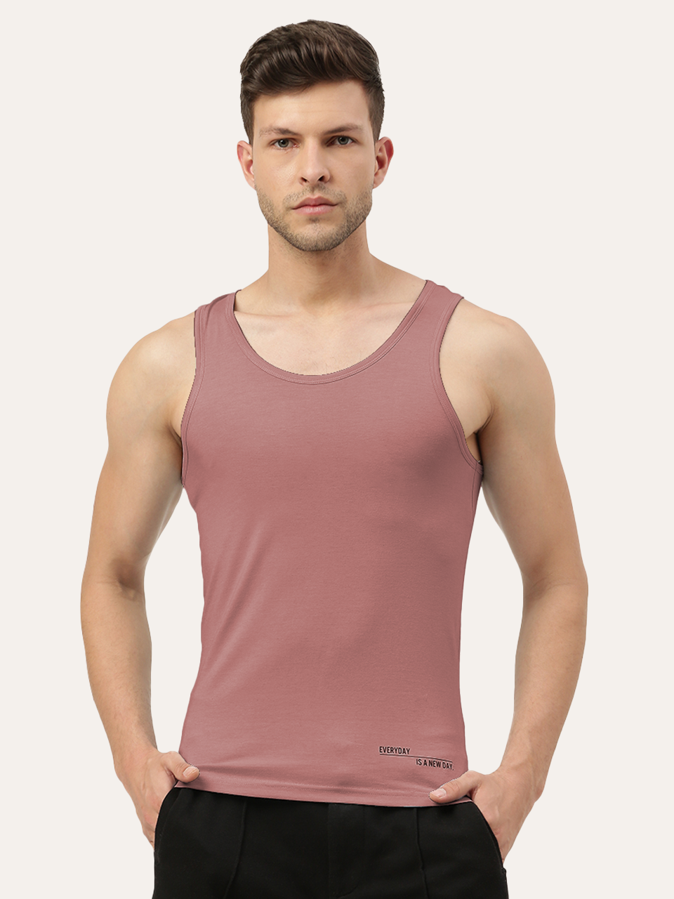 Twin Skin Organic Bamboo Vest - Comfort Fit (Pack Of 1)