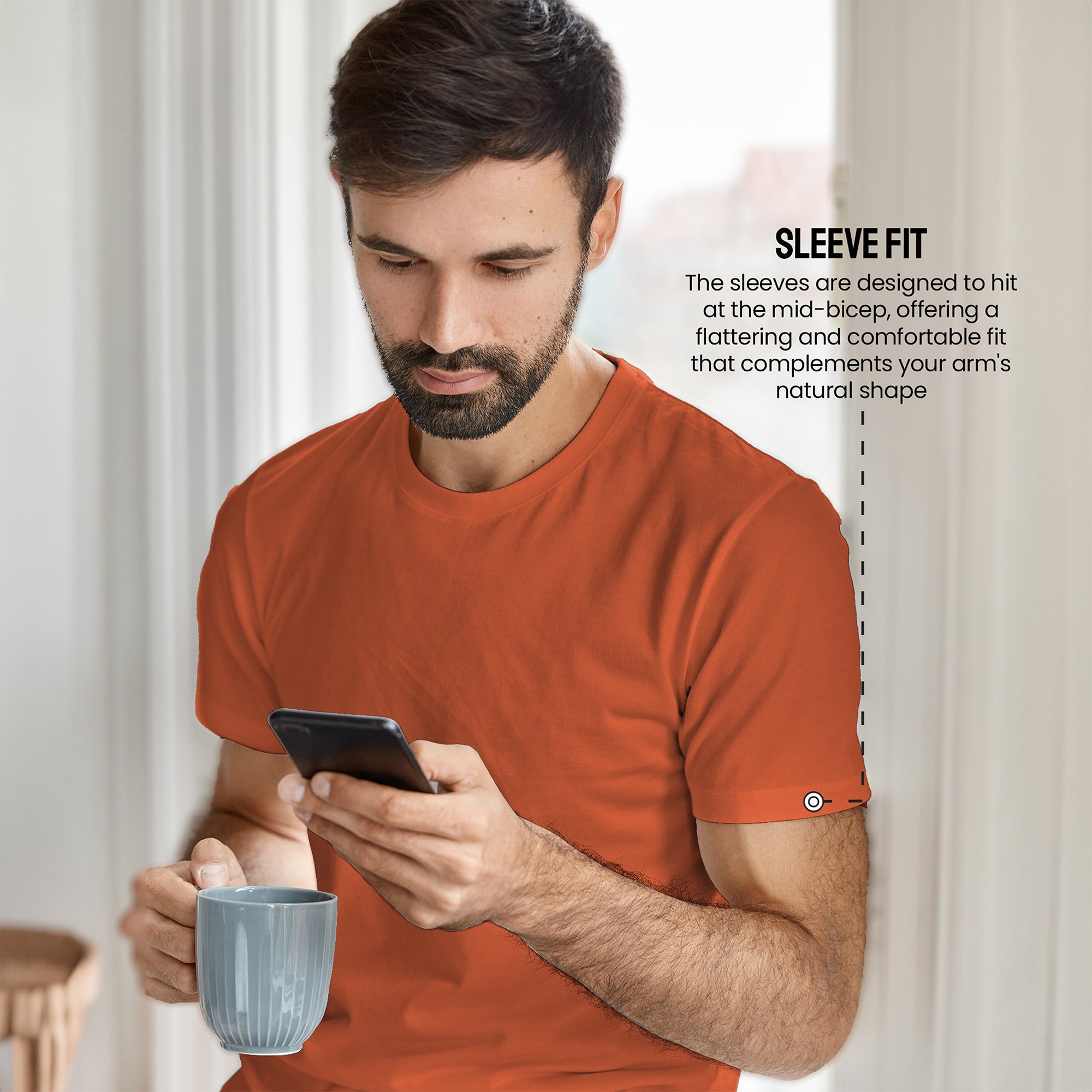 Men’s All-Day Activewear Set: Boxers and Cotton T-Shirt