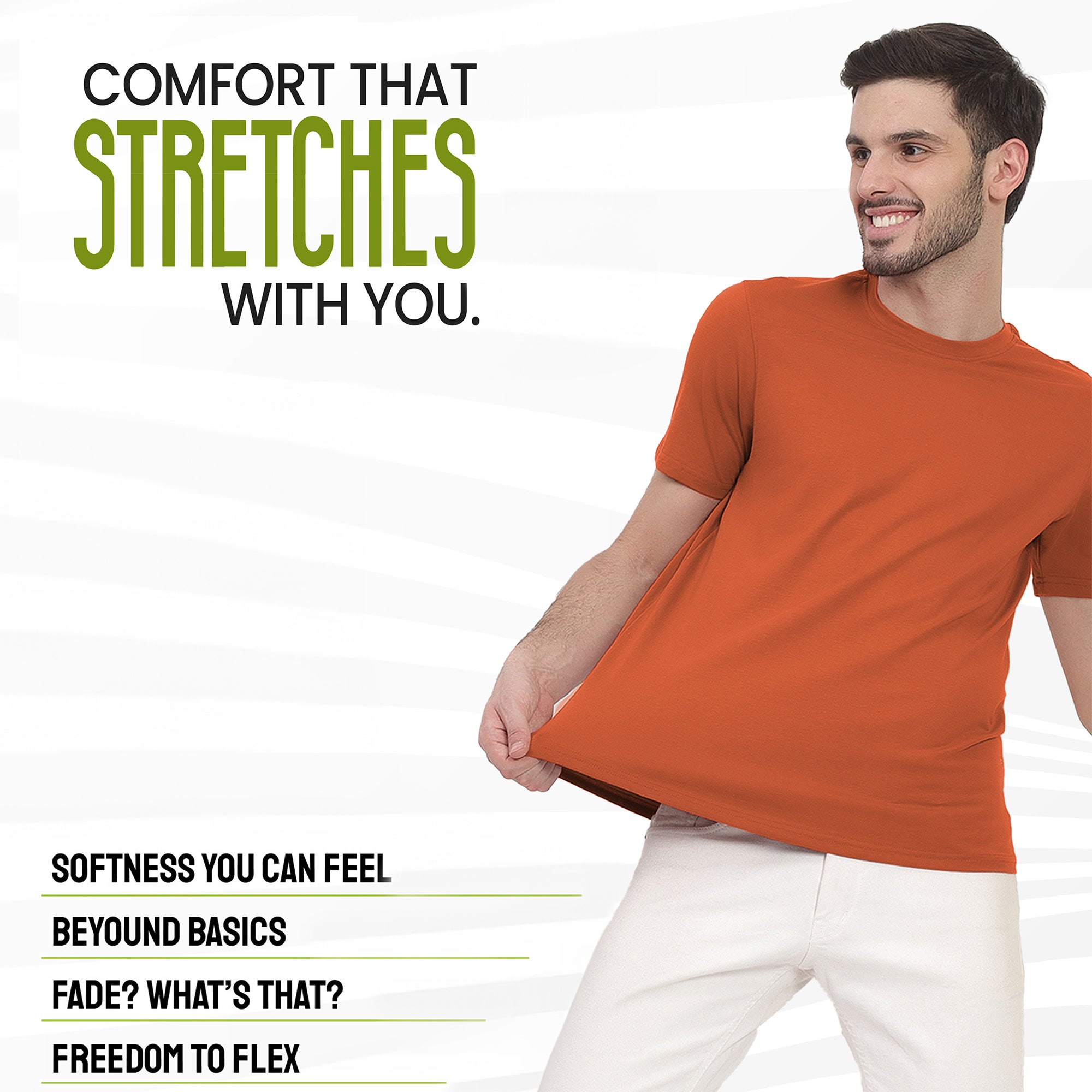 Men’s All-Day Activewear Set: Boxers and Cotton T-Shirt