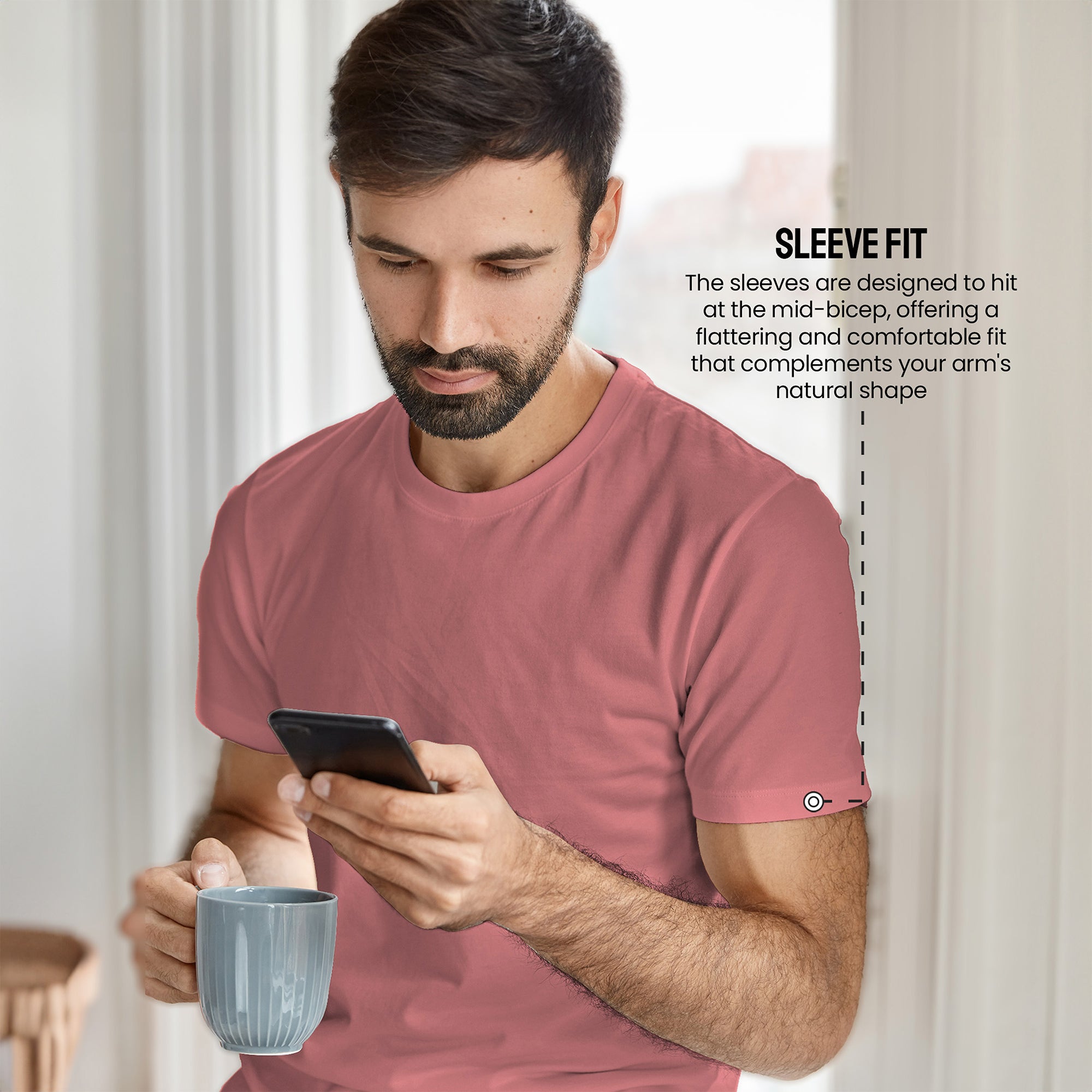 Men’s All-Day Activewear Set: Boxers and Cotton T-Shirt