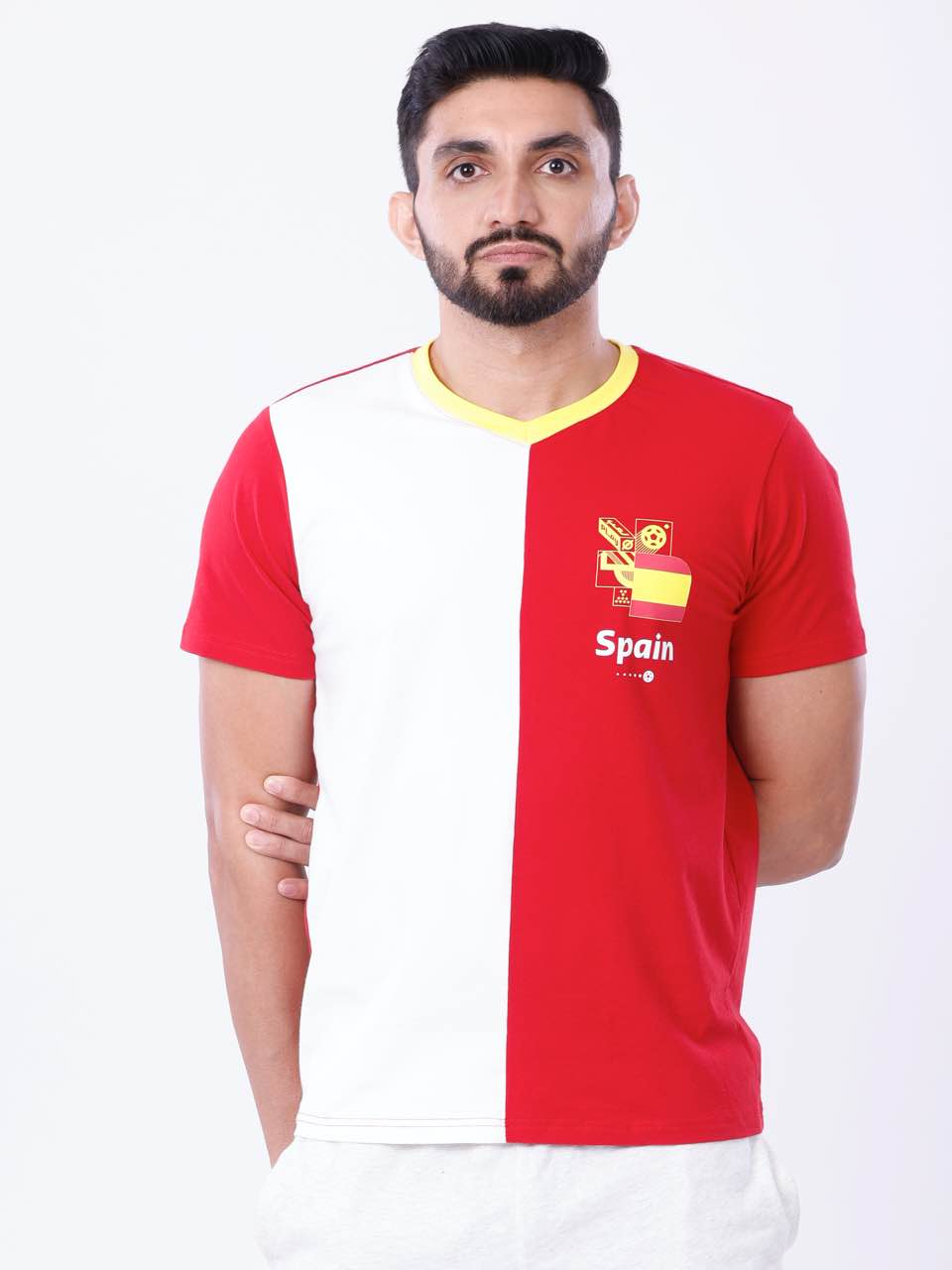 FIFA Printed BCI Stretch Cotton T-Shirt (Pack of 1)