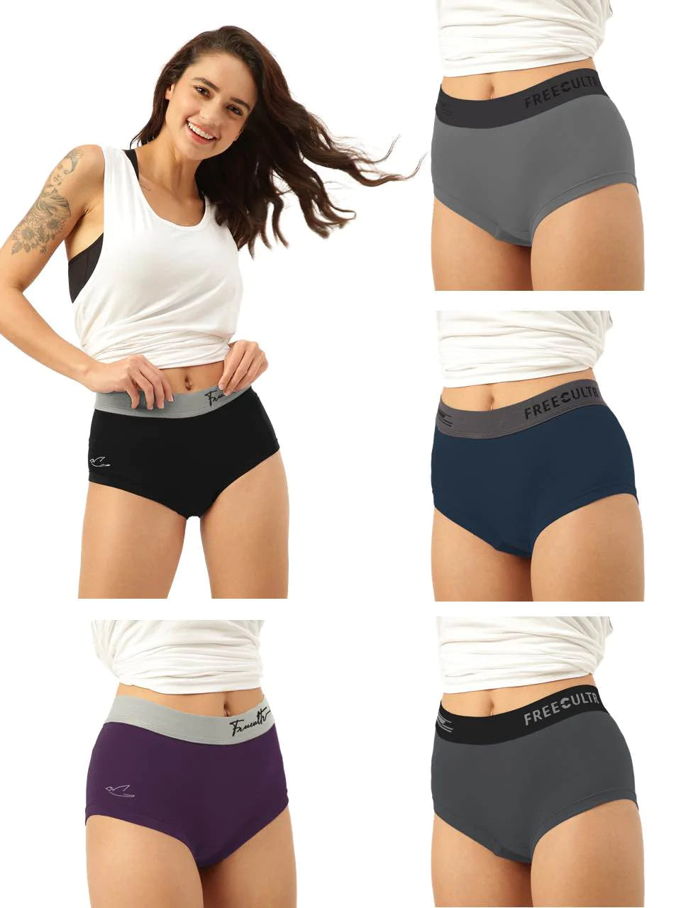 Women's Micro Modal Boxer Brief (Pack of 5)
