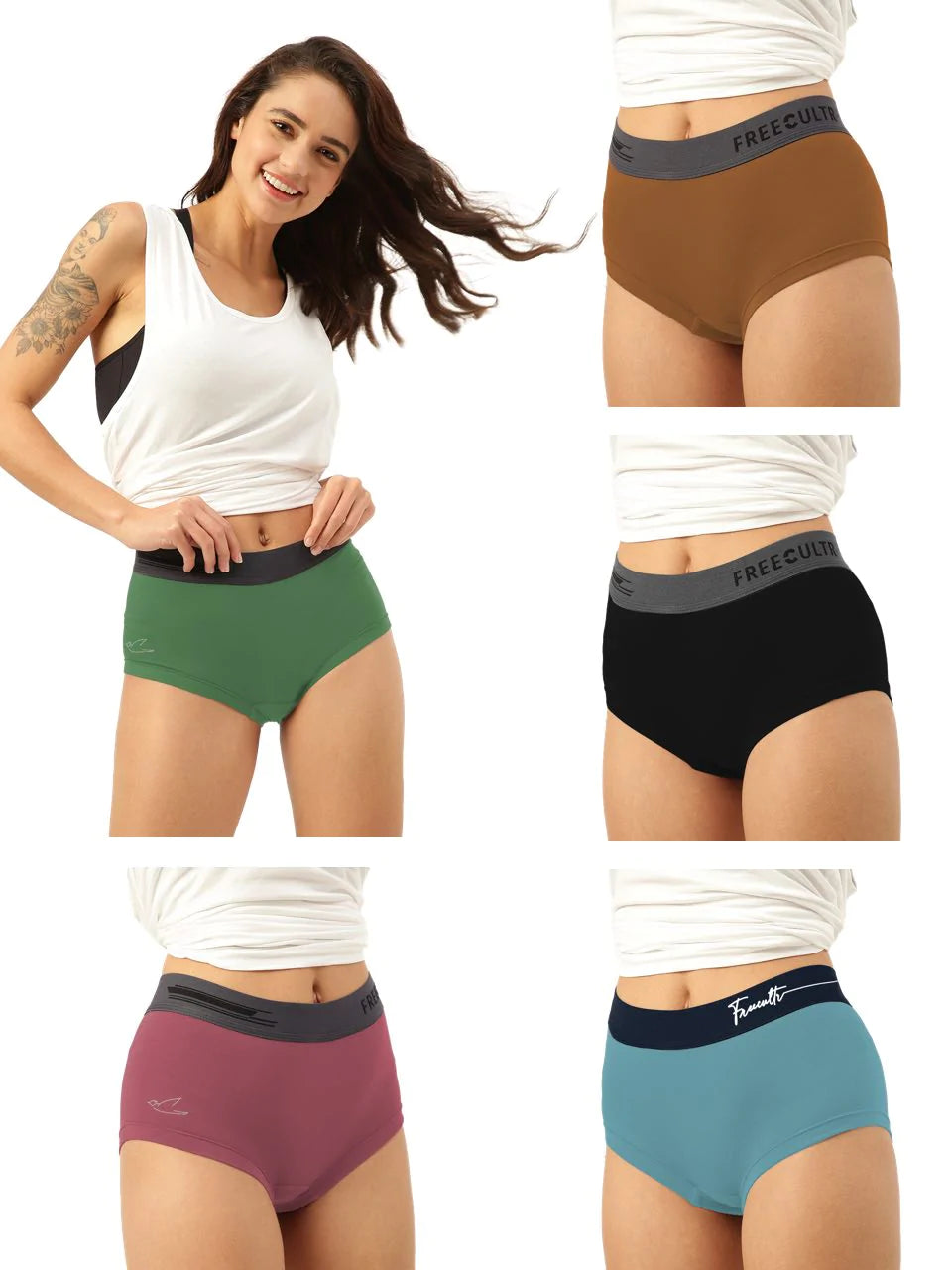 Women's Micro Modal Boxer Brief (Pack of 5)