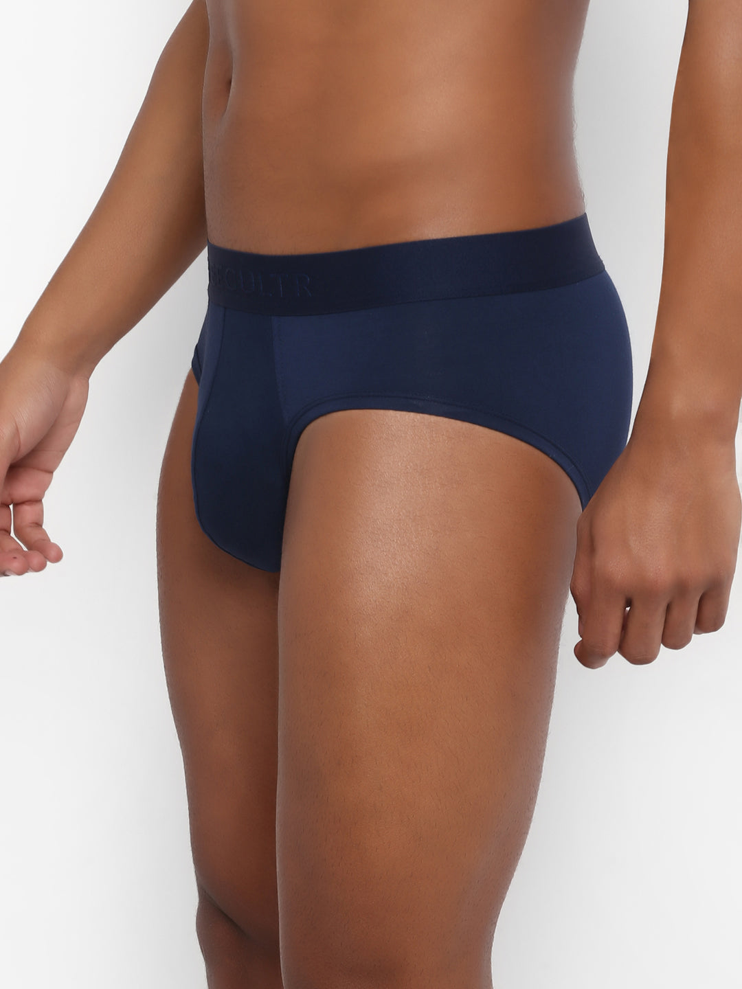 Men's Micro Modal & Elastane Brief in Solid Waistband (Pack of 1) - freecultr.com