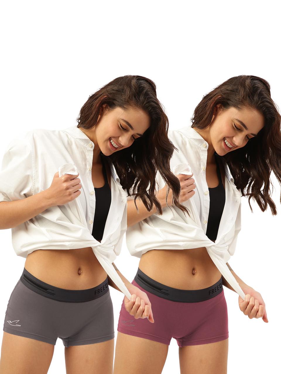 Women's Micro Modal Boy Shorts (Pack of 2)