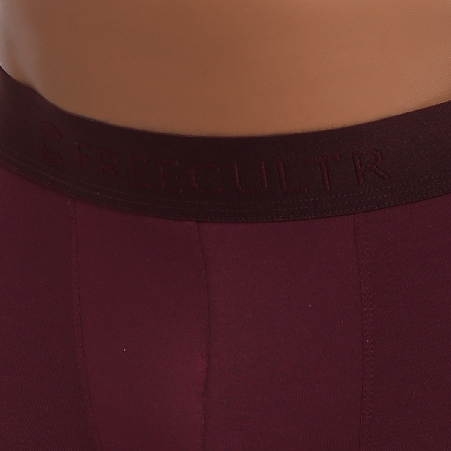 Men's Micro Modal & Elastane Trunk in Solid Waistband (Pack of 1) - freecultr.com