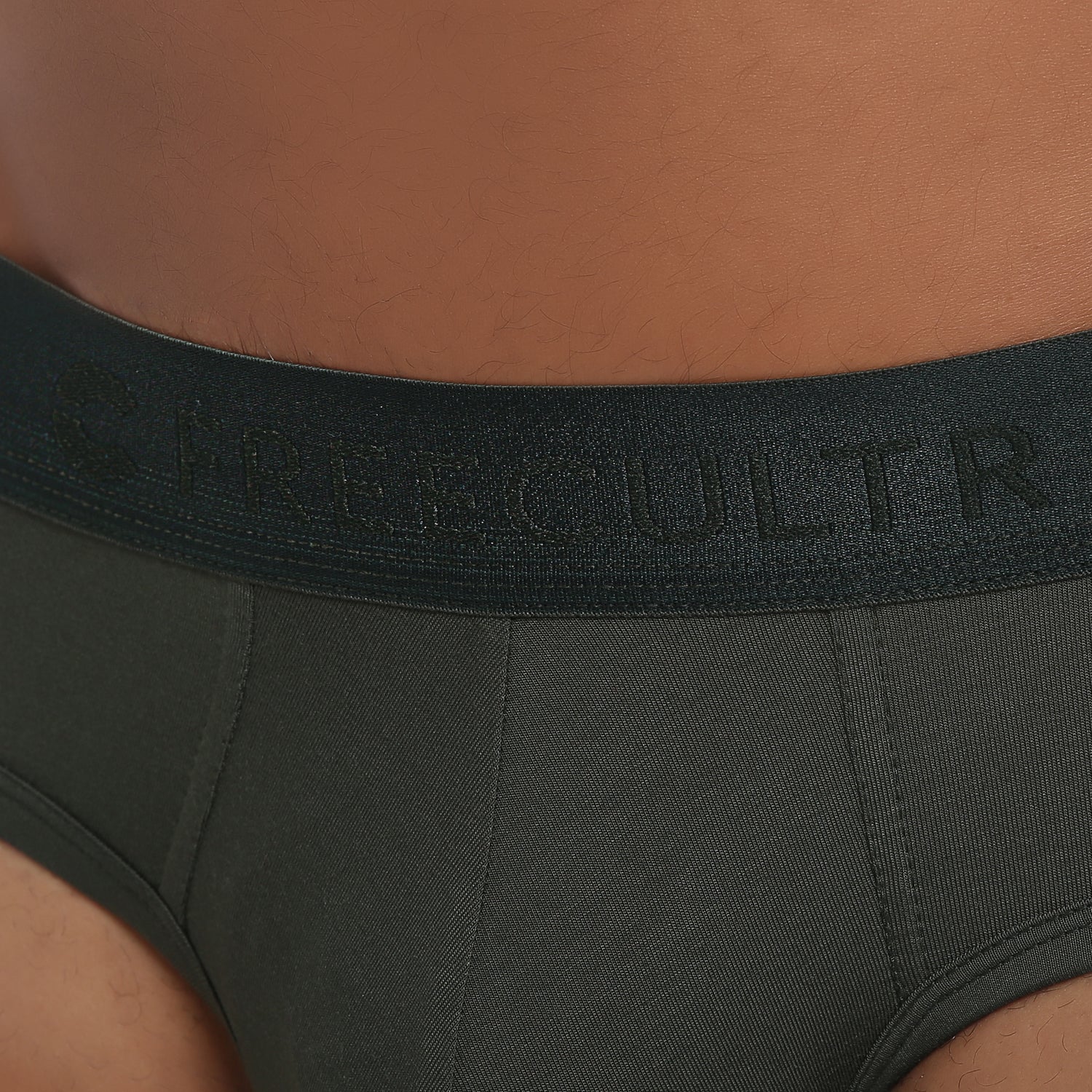 Men's Micro Modal & Elastane Brief in Solid Waistband (Pack of 1) - freecultr.com