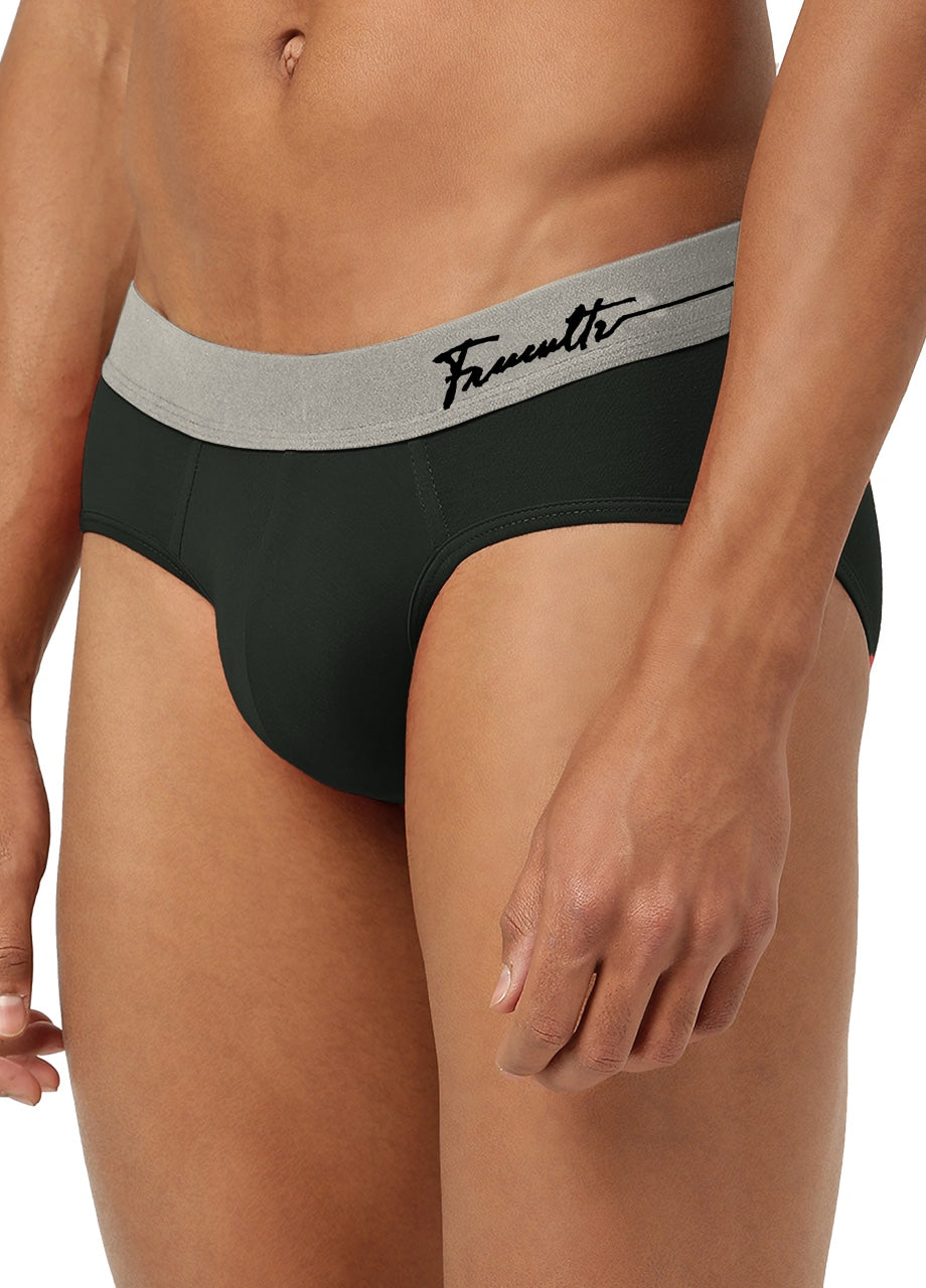 Men's Anti-Bacterial Micro Modal Brief in Cult Waistband (Pack of 2)