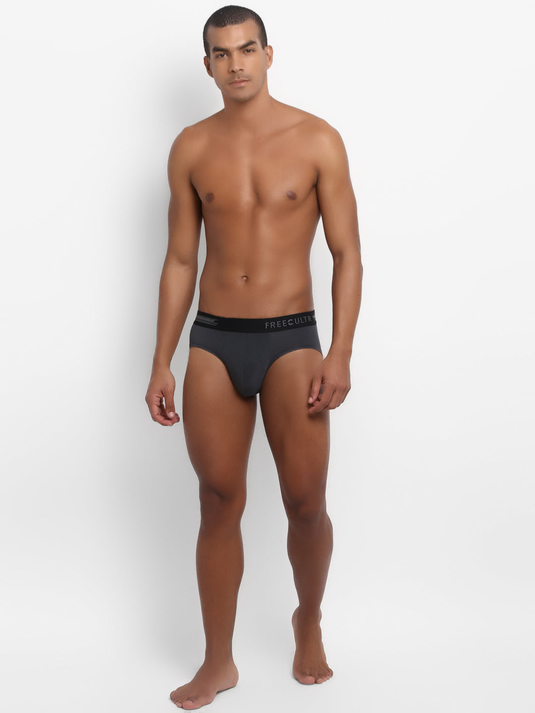 Men's Micro Modal & Elastane Brief in Contrast Waistband (Pack of 2) - freecultr.com