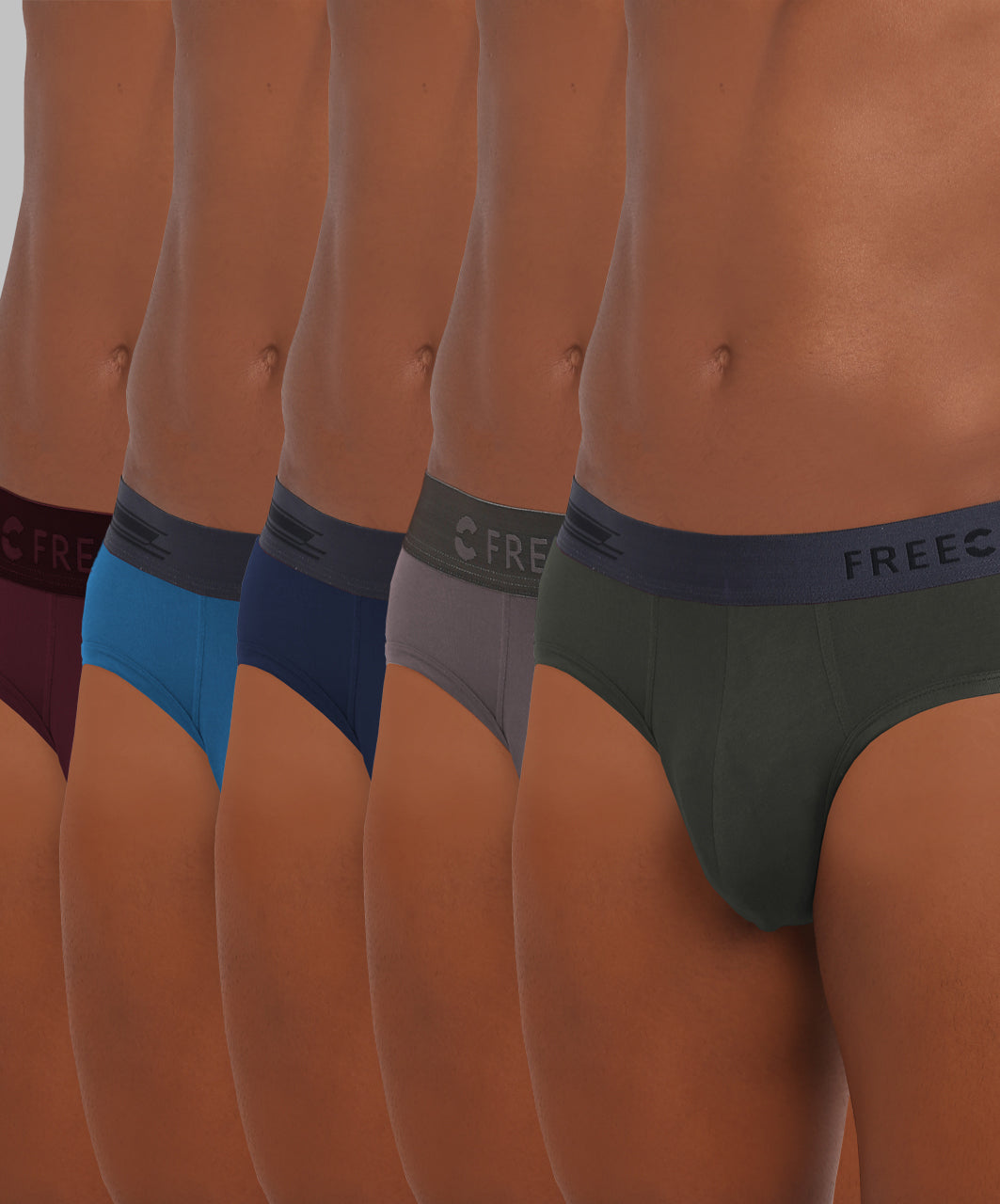Weekday Special - Men's Micro Modal & Elastane Brief (Pack of 5) - freecultr.com