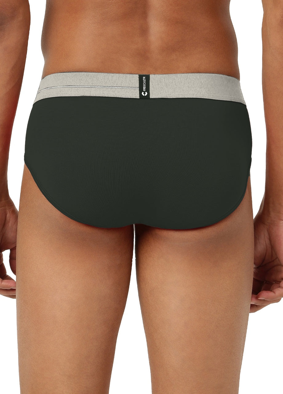 Men's Anti-Bacterial Micro Modal Brief in Cult Waistband (Pack of 2)